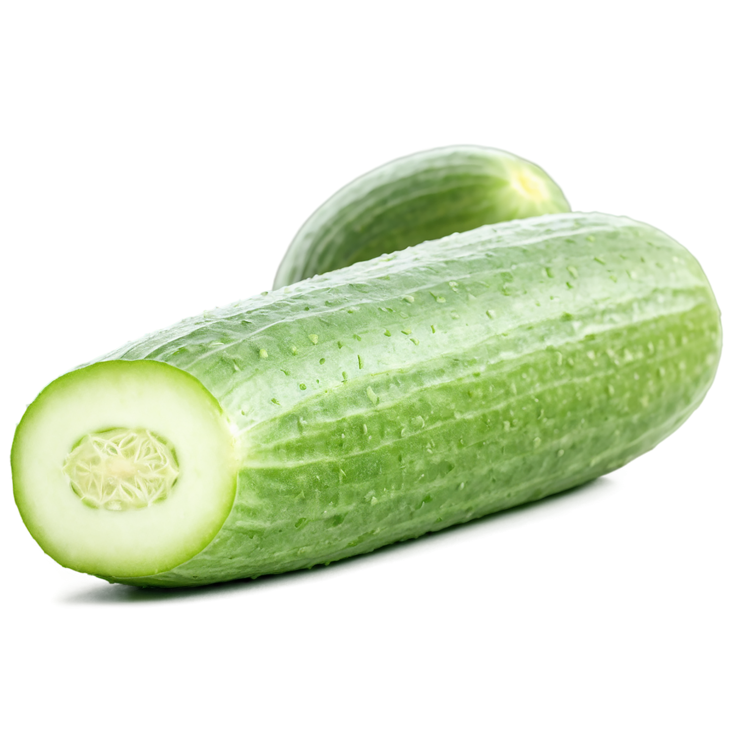 Cucumber vegetables isolated on transparent background #11159