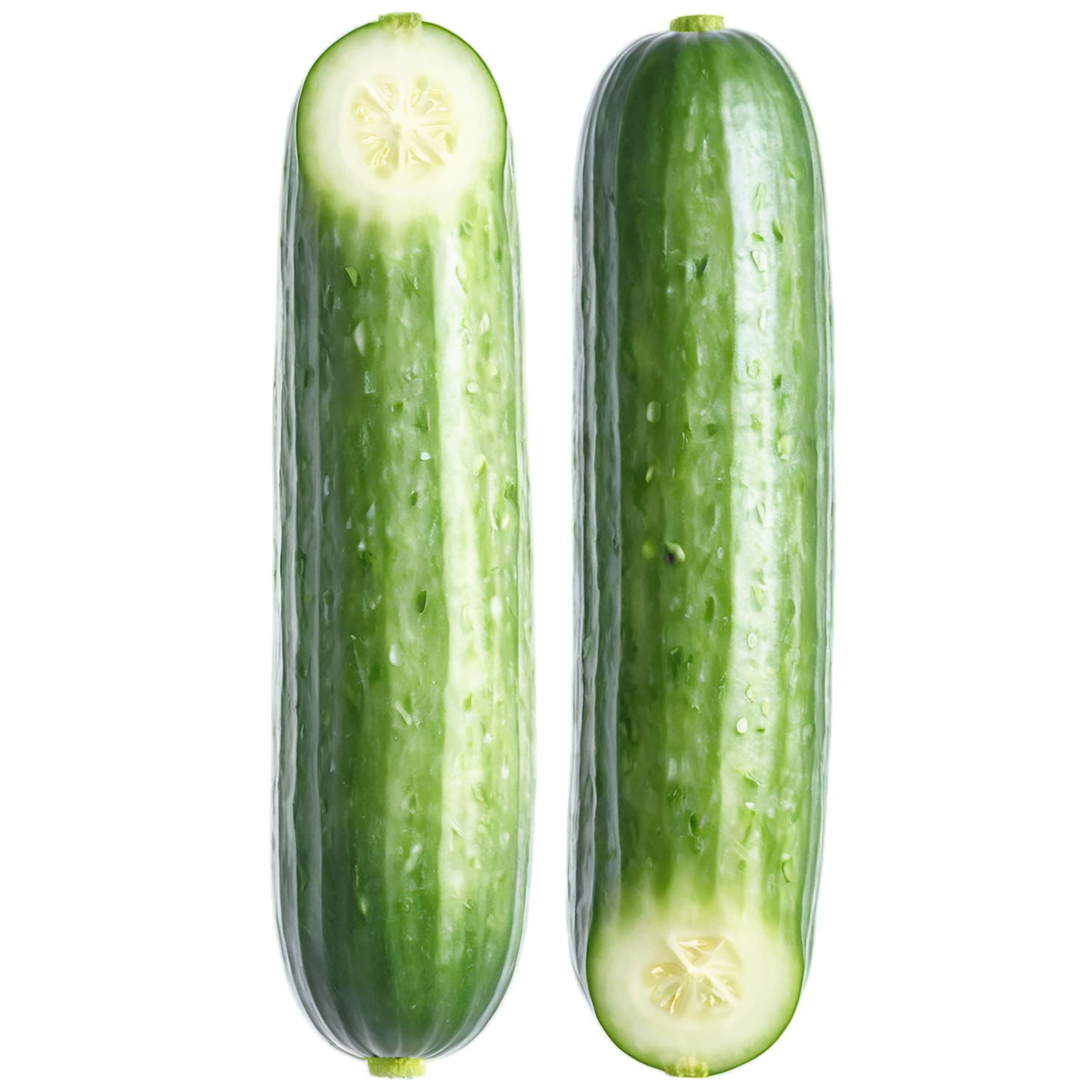 Cucumber vegetables isolated on transparent background #11165