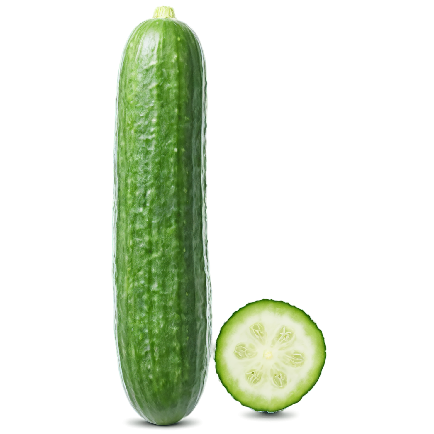 Cucumber vegetables isolated on transparent background #11174