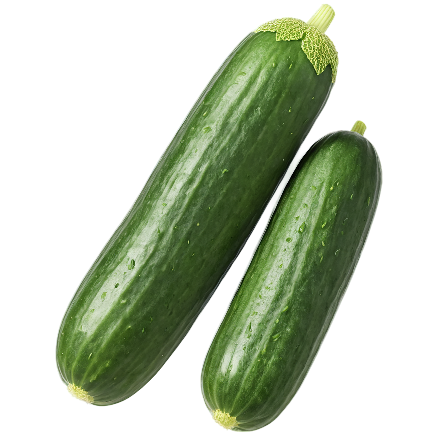 Cucumber vegetables isolated on transparent background #11183