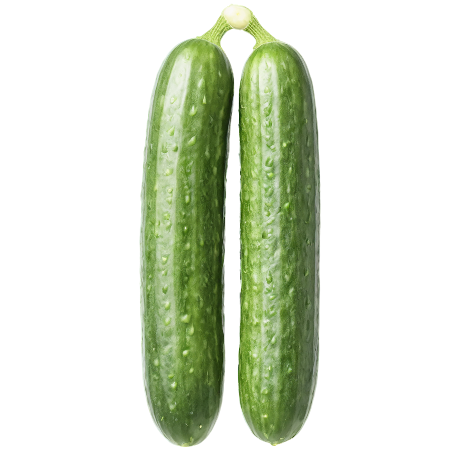 Cucumber vegetables isolated on transparent background #11189
