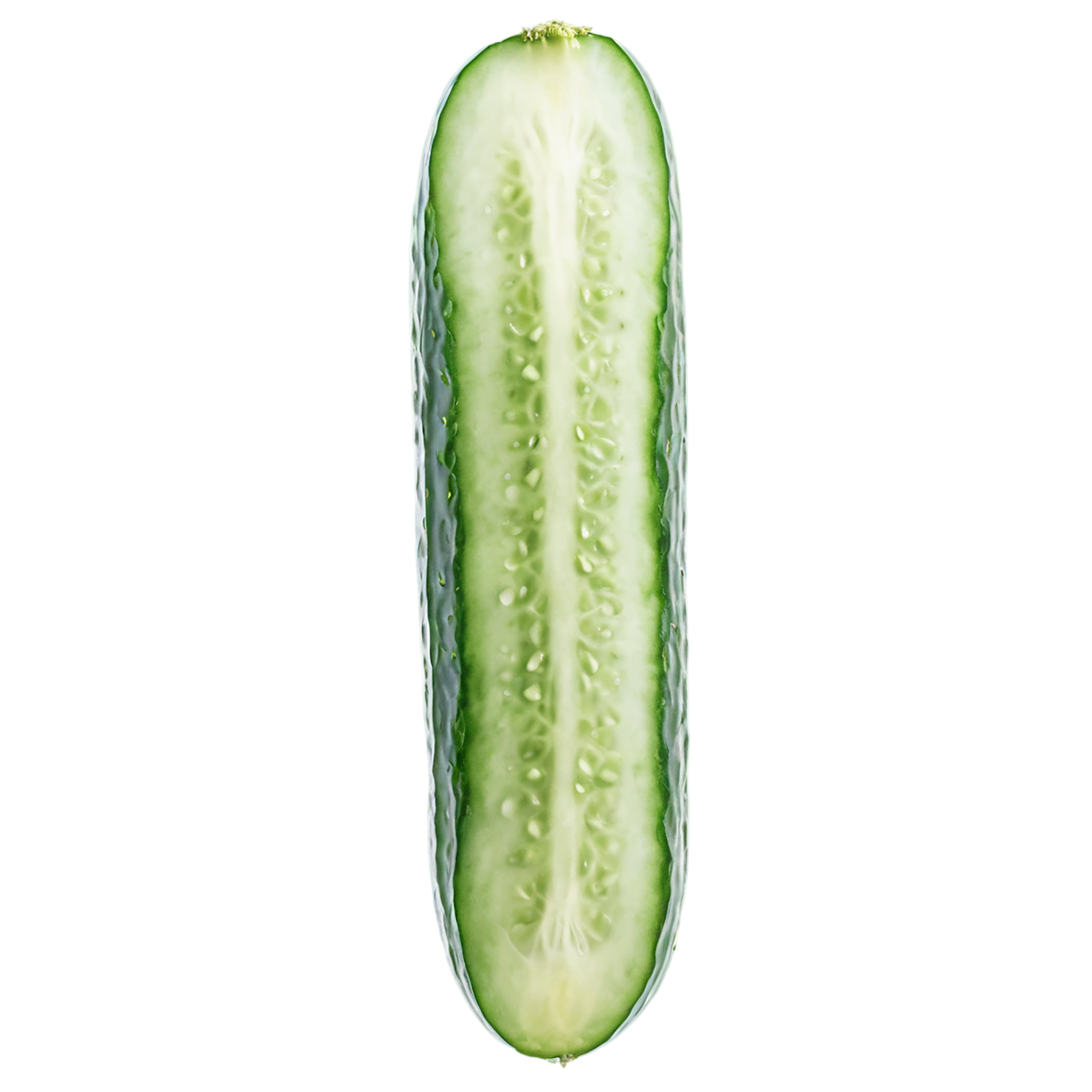 Cucumber vegetables isolated on transparent background #11203