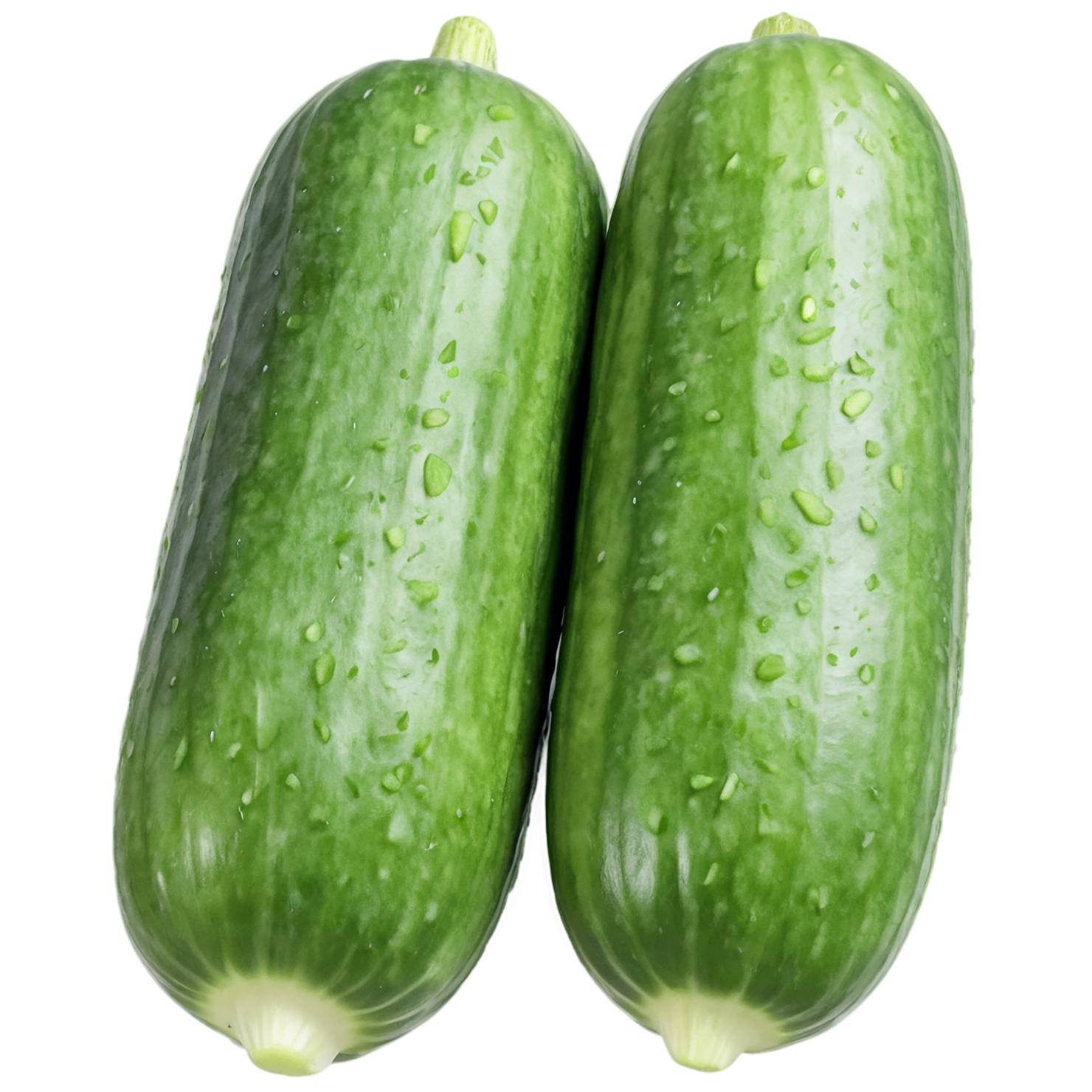 Cucumber vegetables isolated on transparent background #11207