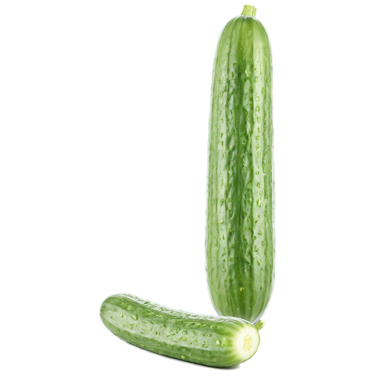 Cucumber vegetables isolated on transparent background #11215