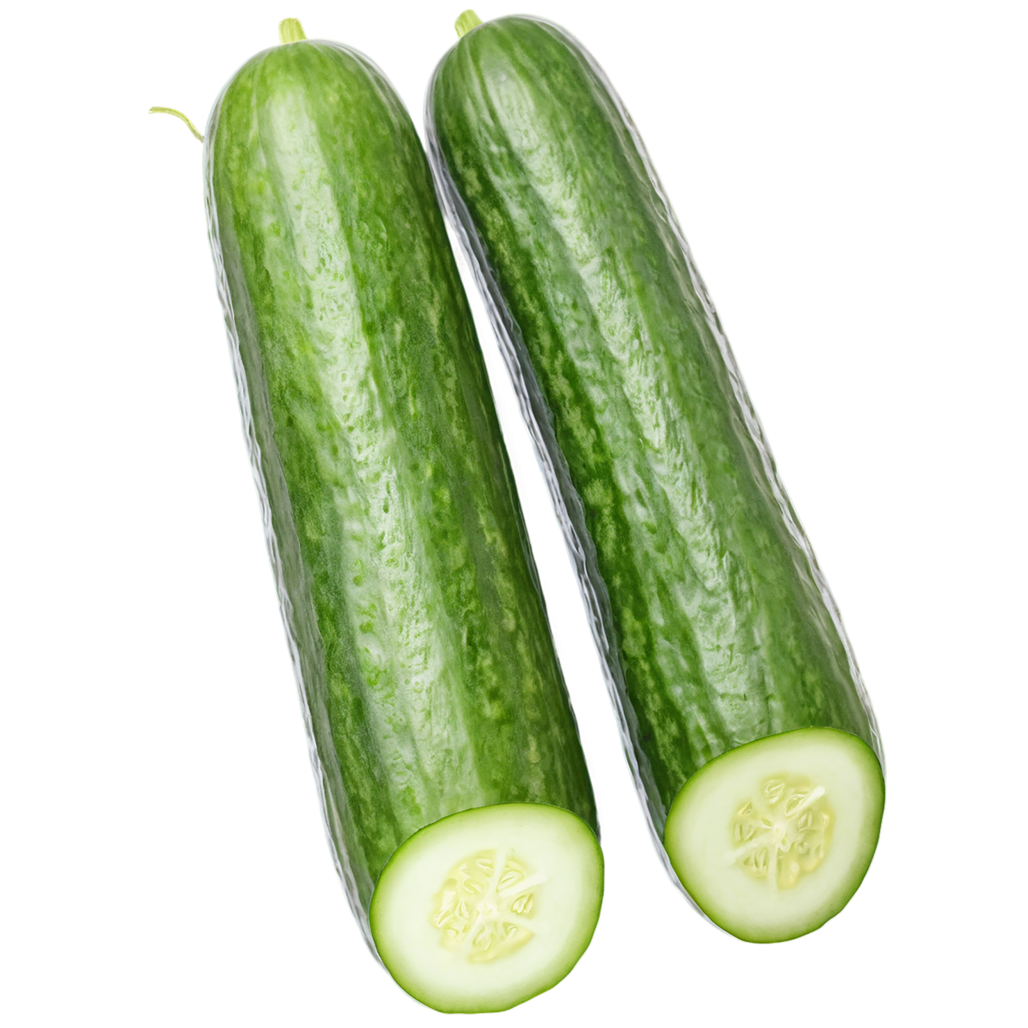 Cucumber vegetables isolated on transparent background #11225