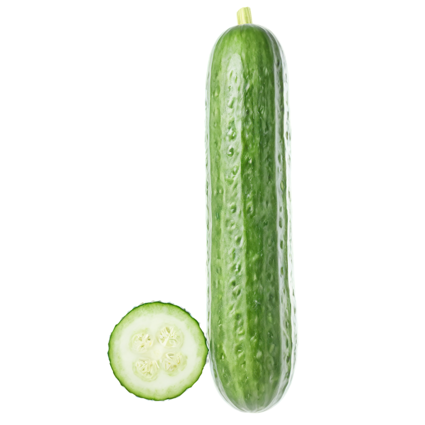 Cucumber vegetables isolated on transparent background #11227