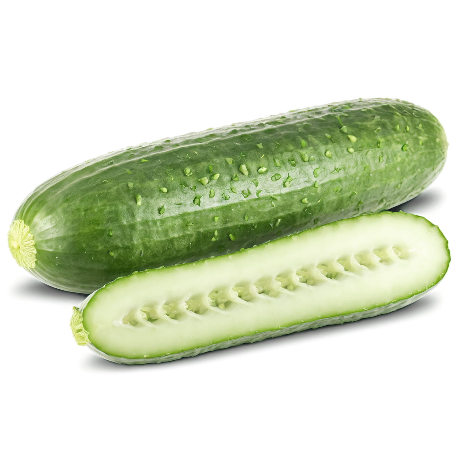 Cucumber vegetables isolated on transparent background #11250