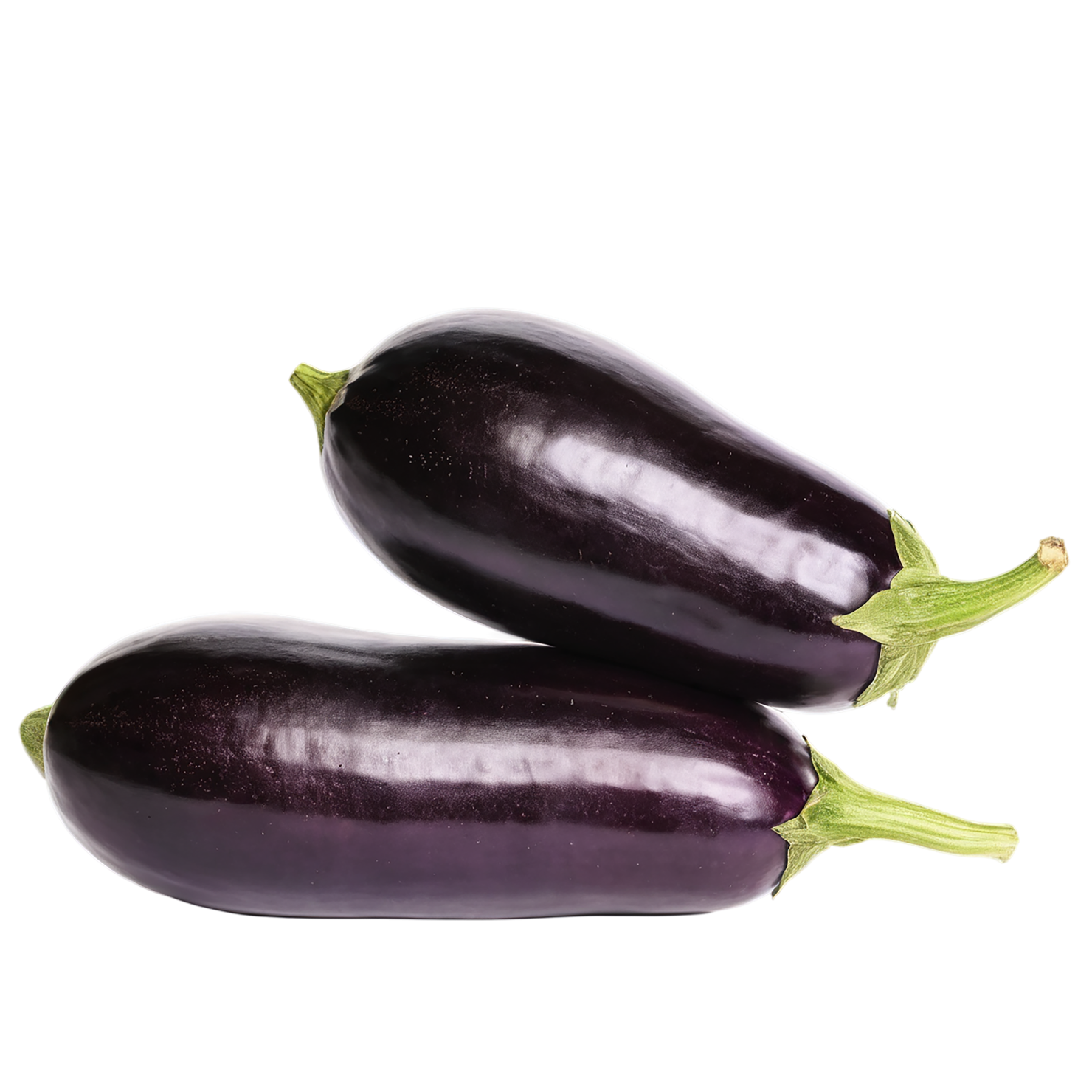 Eggplant vegetables isolated on transparent background #11275