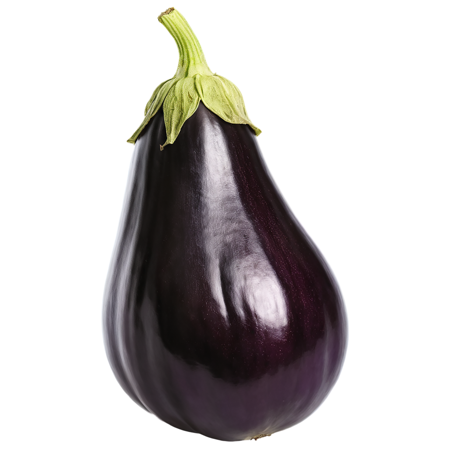 Eggplant vegetables isolated on transparent background #11280