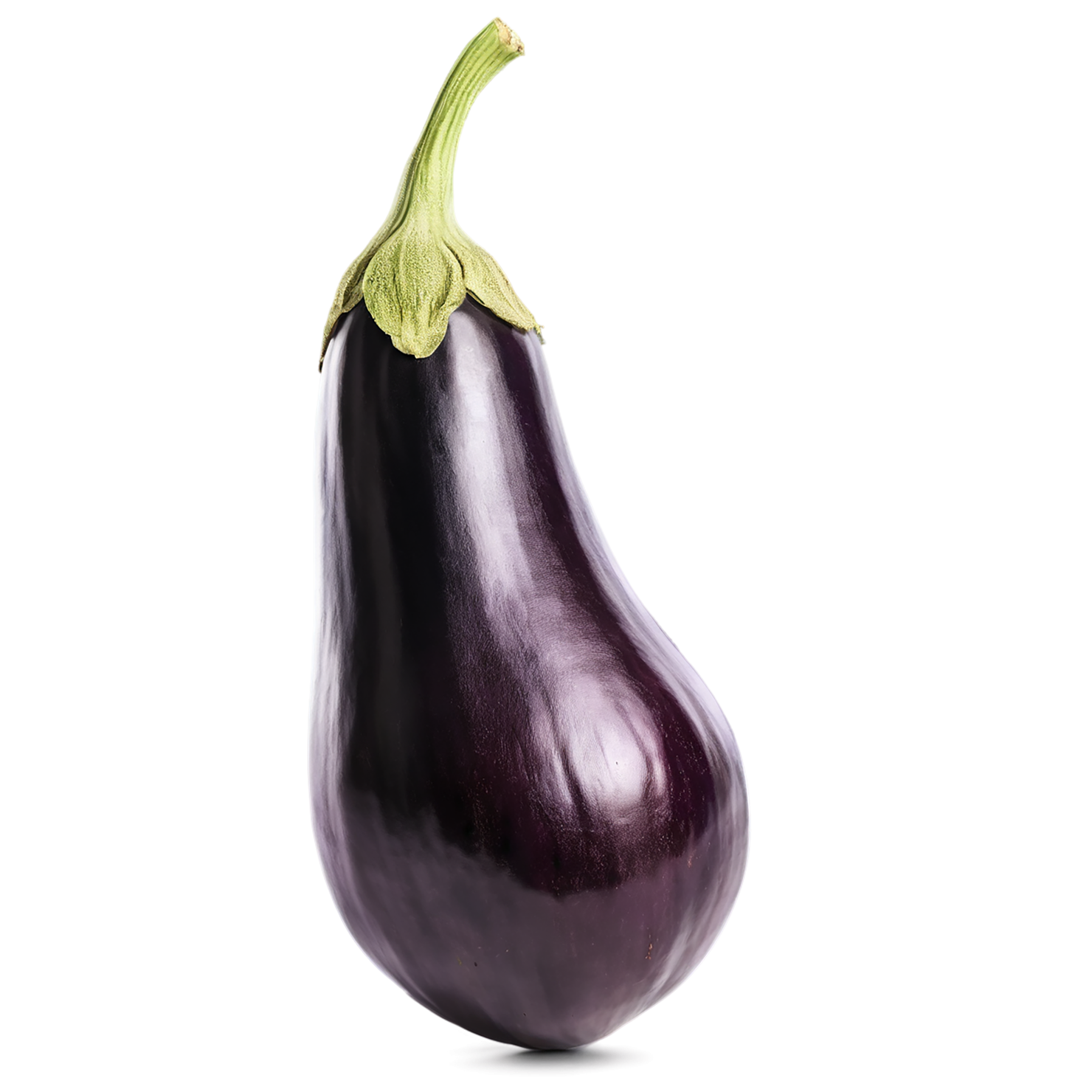Eggplant vegetables isolated on transparent background #11284