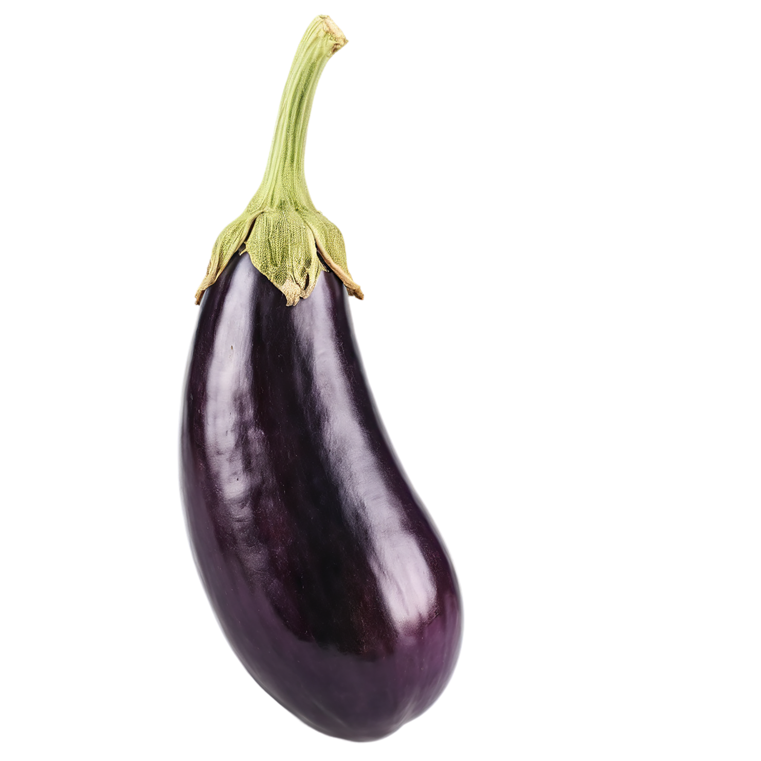 Eggplant vegetables isolated on transparent background #11294