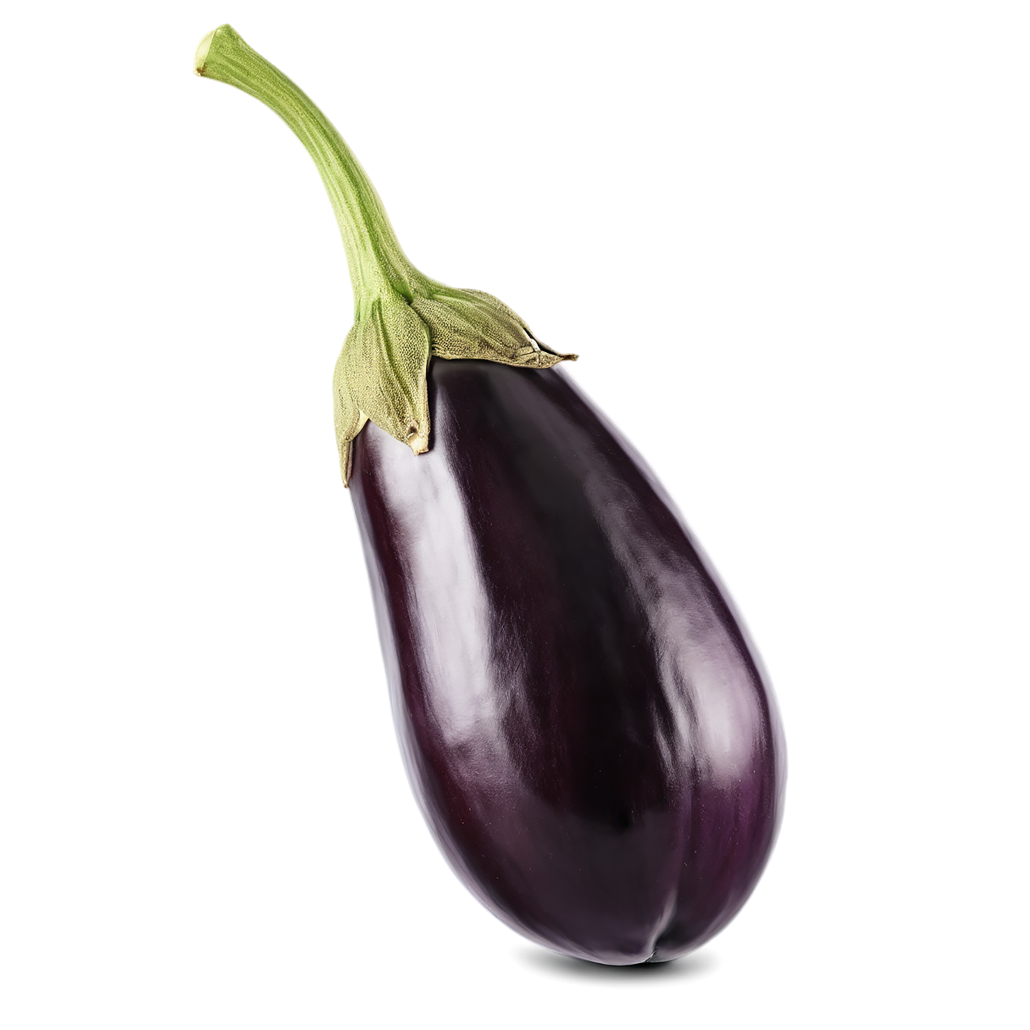 Eggplant vegetables isolated on transparent background #11301