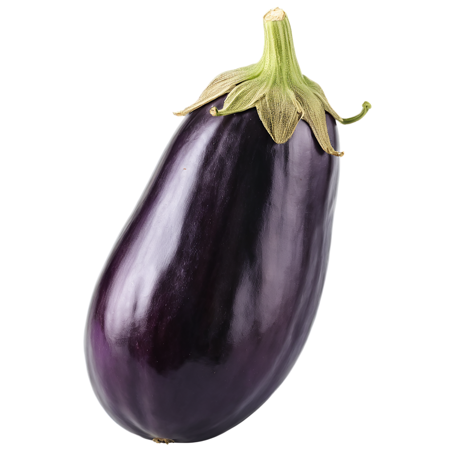 Eggplant vegetables isolated on transparent background #11308