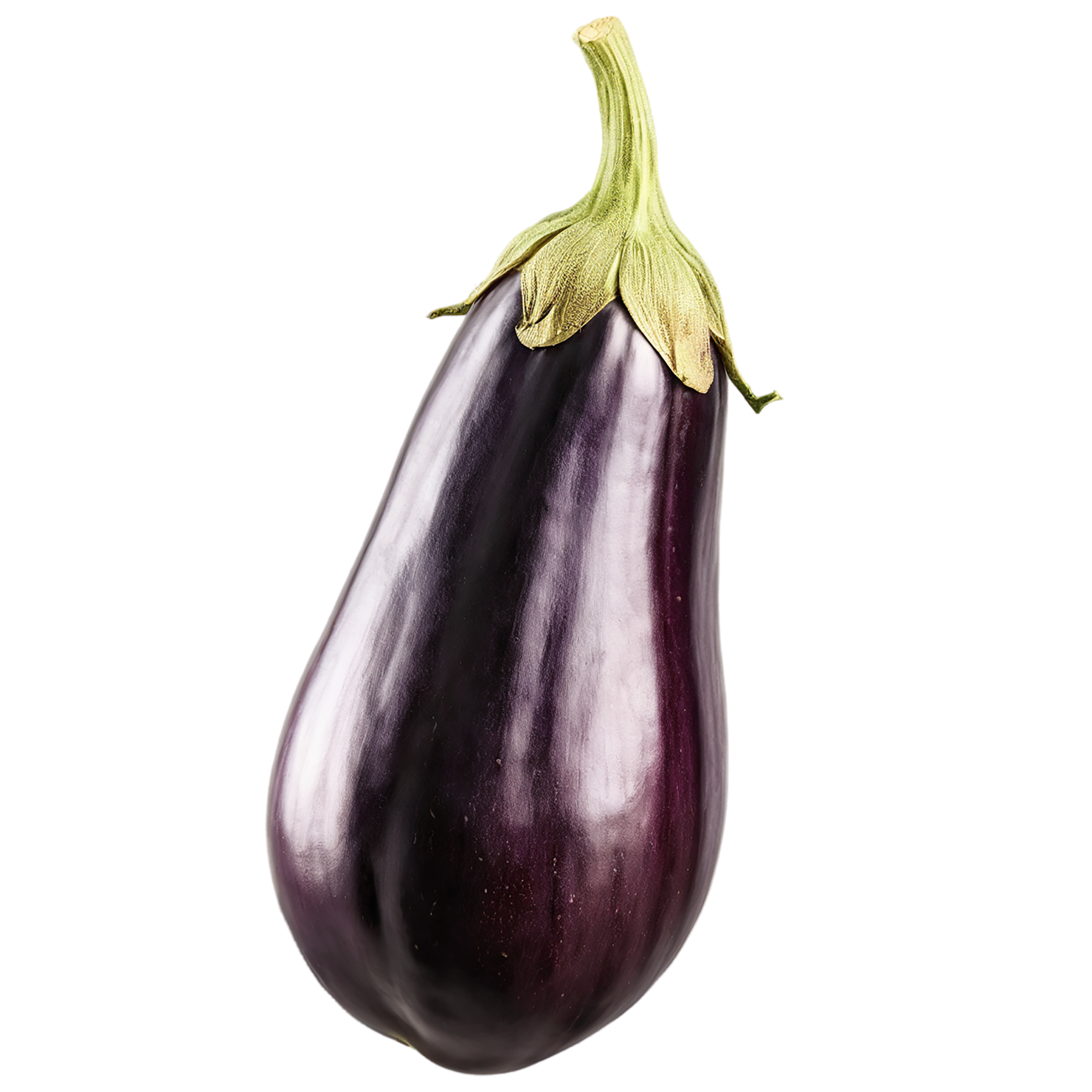 Eggplant vegetables isolated on transparent background #11309
