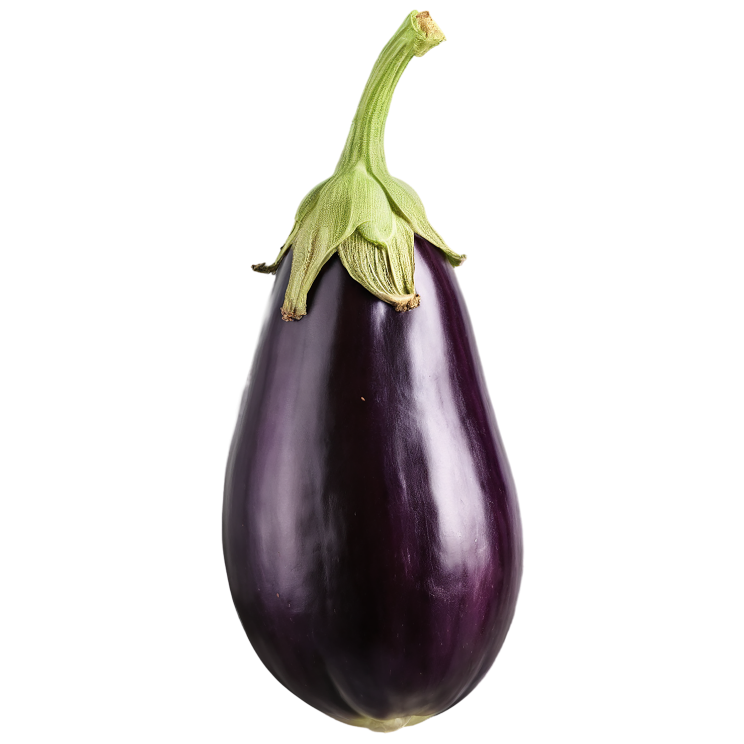 Eggplant vegetables isolated on transparent background #11314