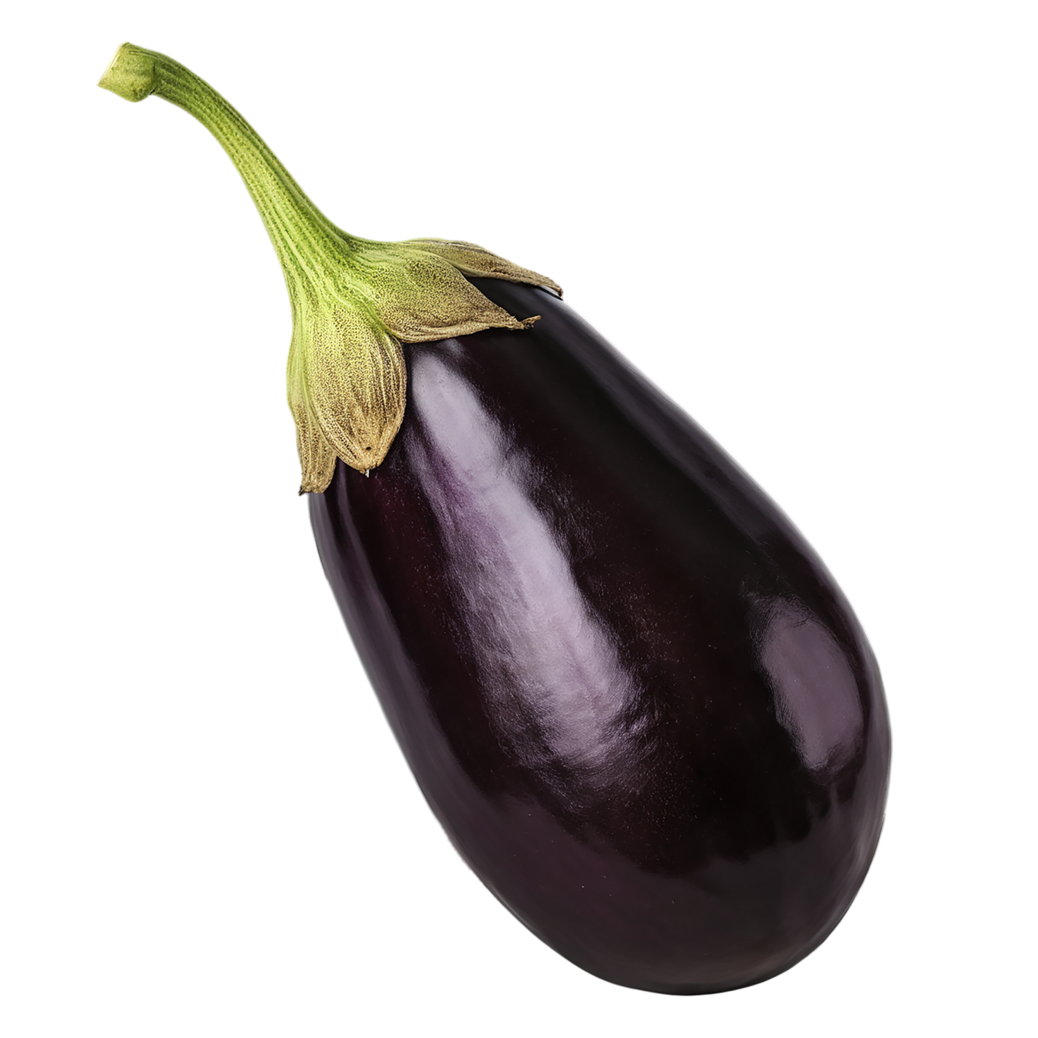 Eggplant vegetables isolated on transparent background #11322