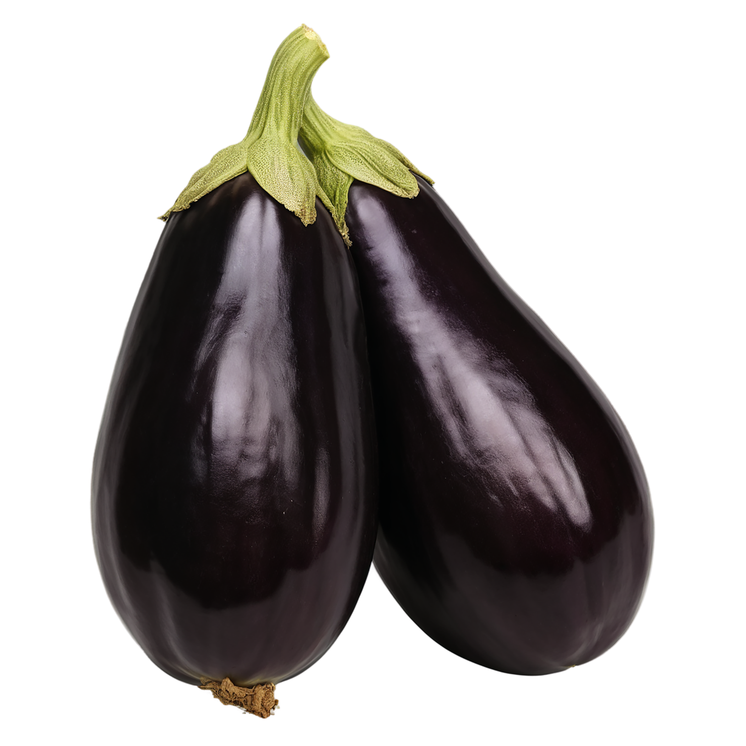 Eggplant vegetables isolated on transparent background #11323