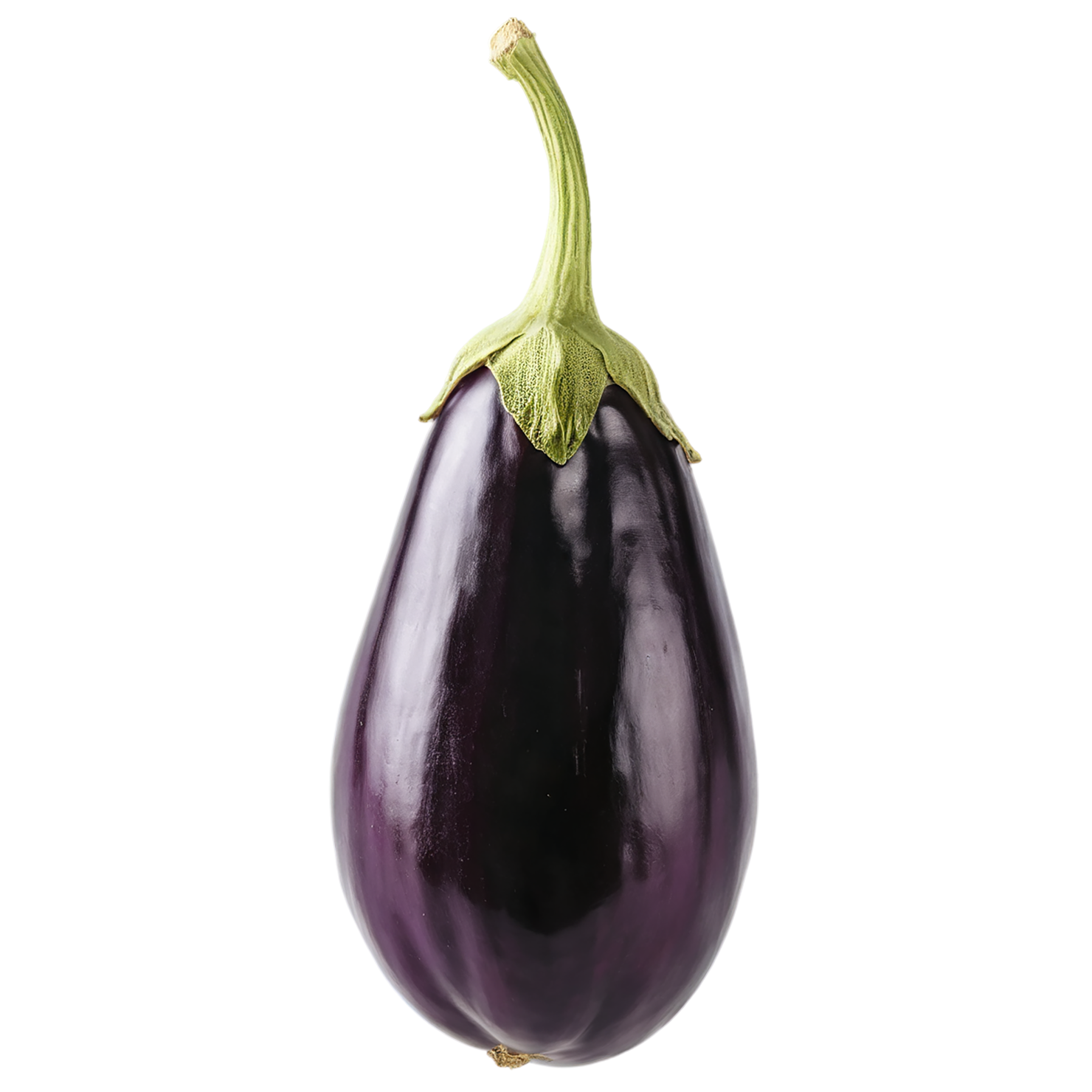 Eggplant vegetables isolated on transparent background #11324