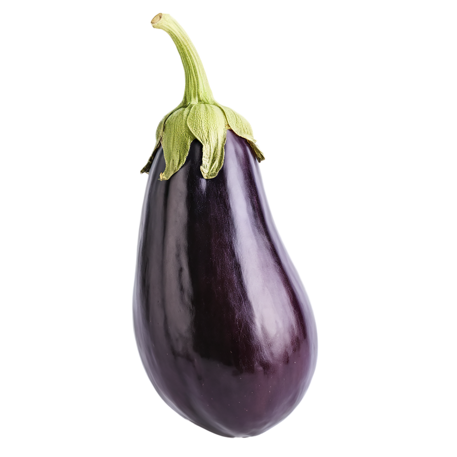 Eggplant vegetables isolated on transparent background #11325