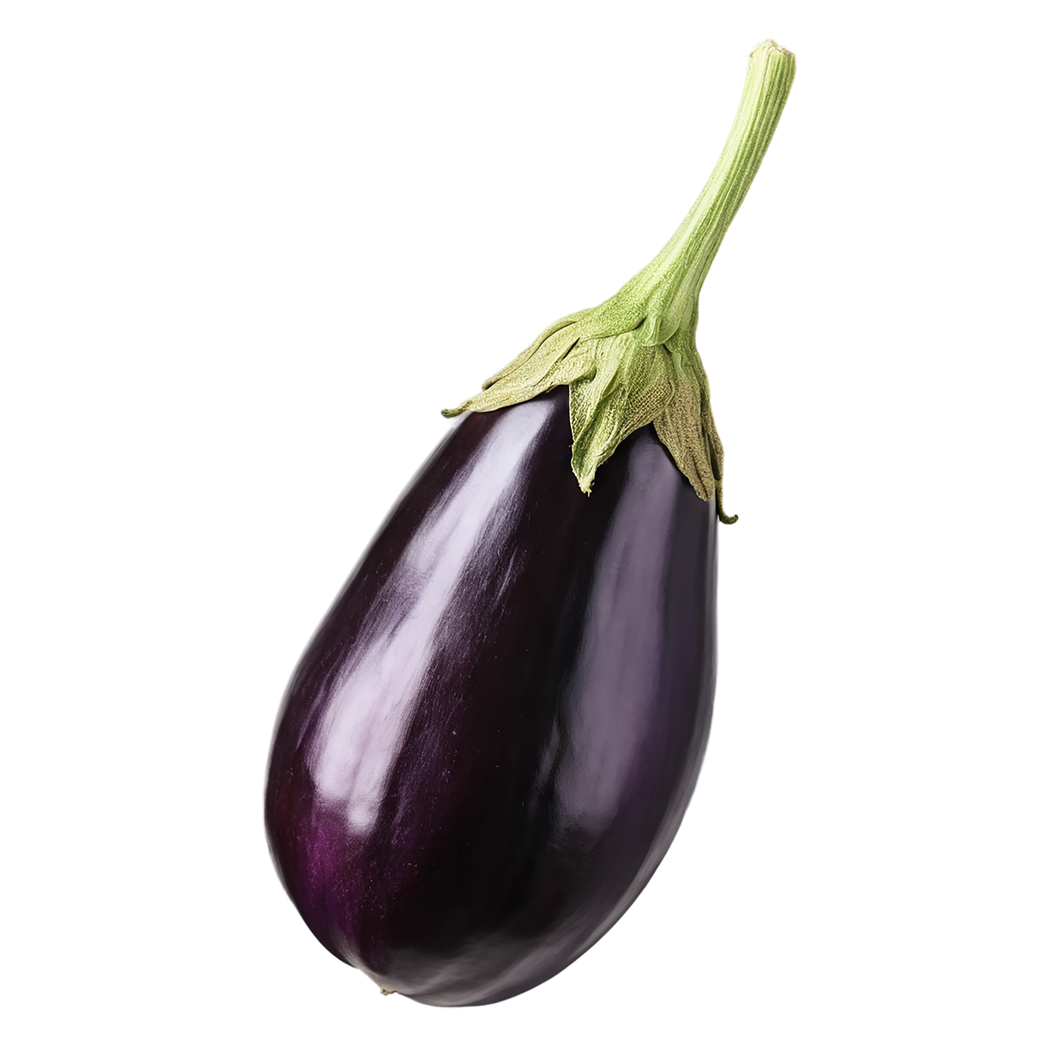 Eggplant vegetables isolated on transparent background #11326