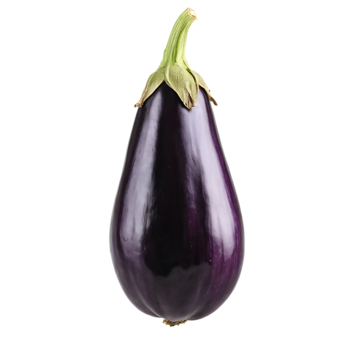Eggplant vegetables isolated on transparent background #11327