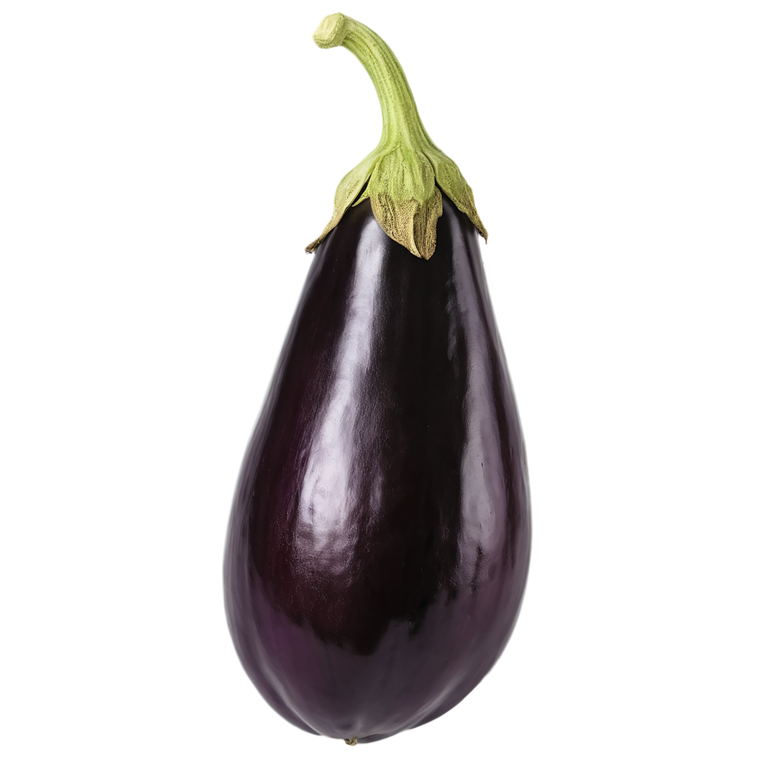 Eggplant vegetables isolated on transparent background #11328