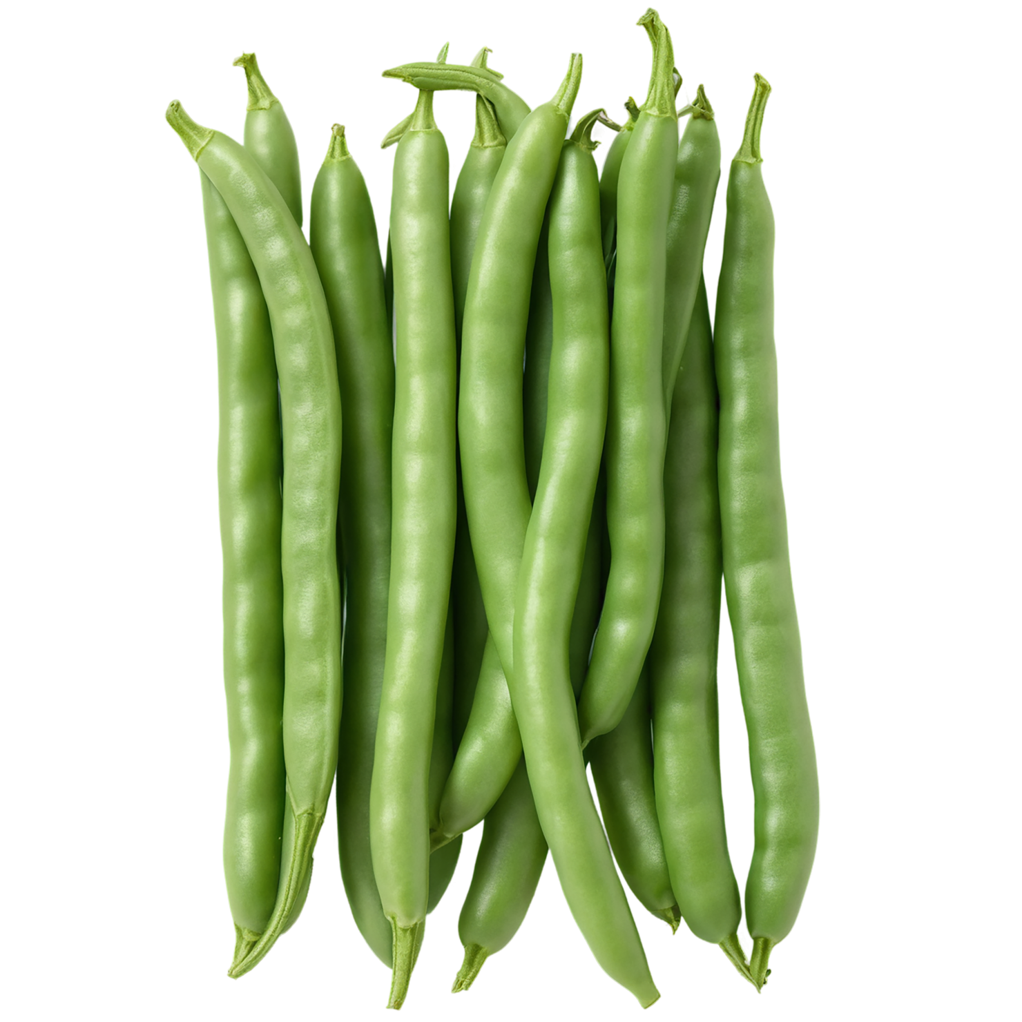 green beans vegetables isolated on transparent background #11427