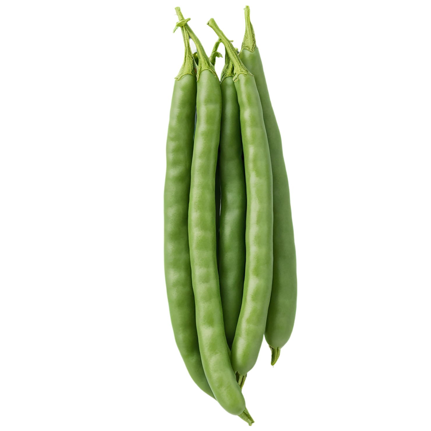 green beans vegetables isolated on transparent background #11428