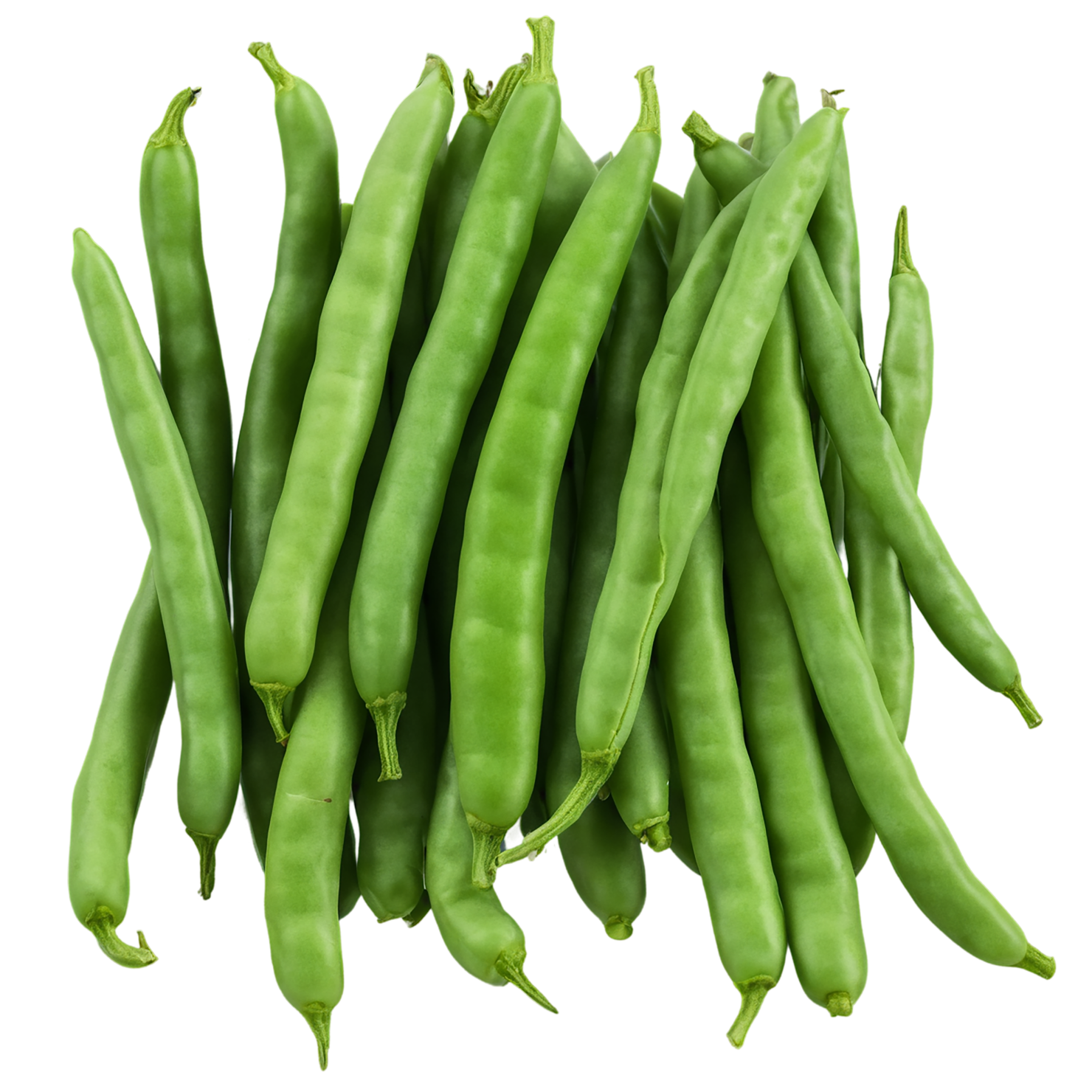 green beans vegetables isolated on transparent background #11444