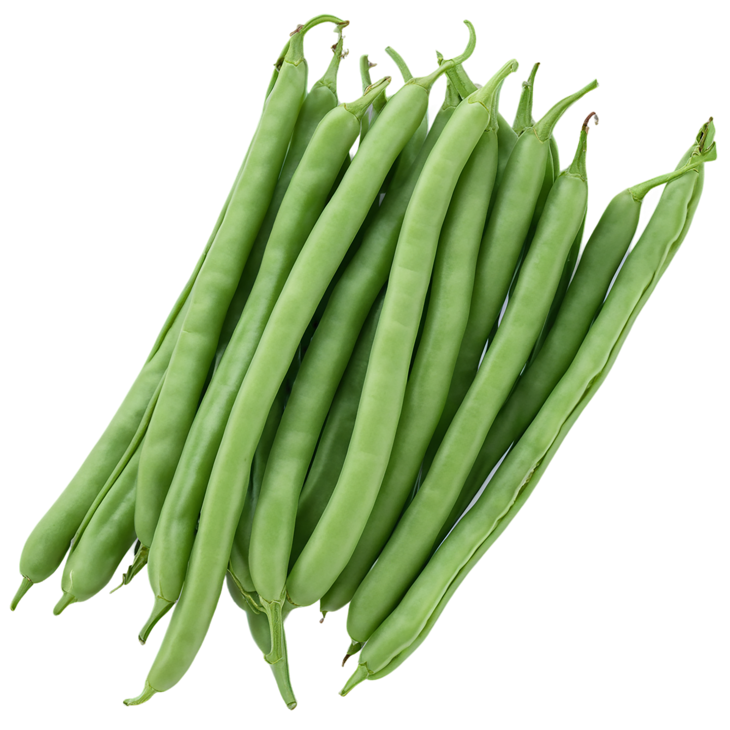 green beans vegetables isolated on transparent background #11447