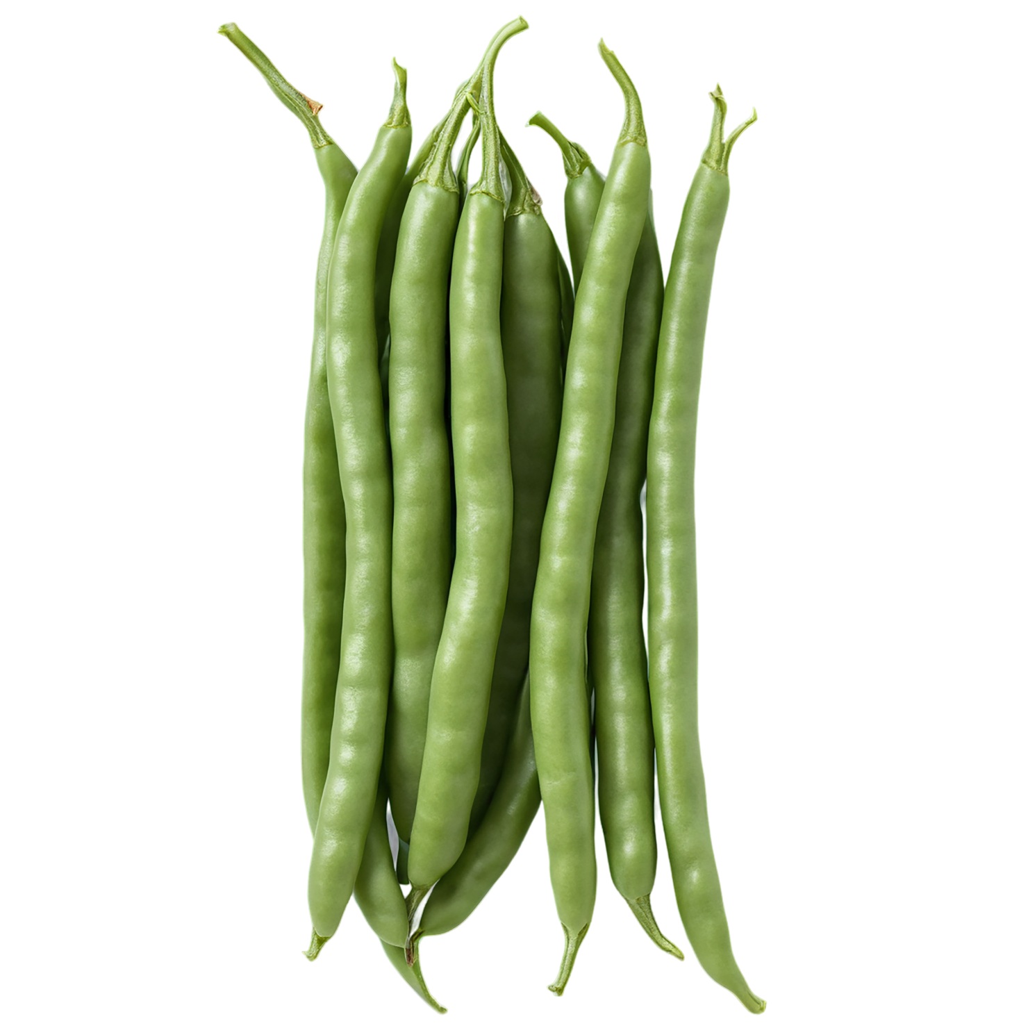green beans vegetables isolated on transparent background #11478
