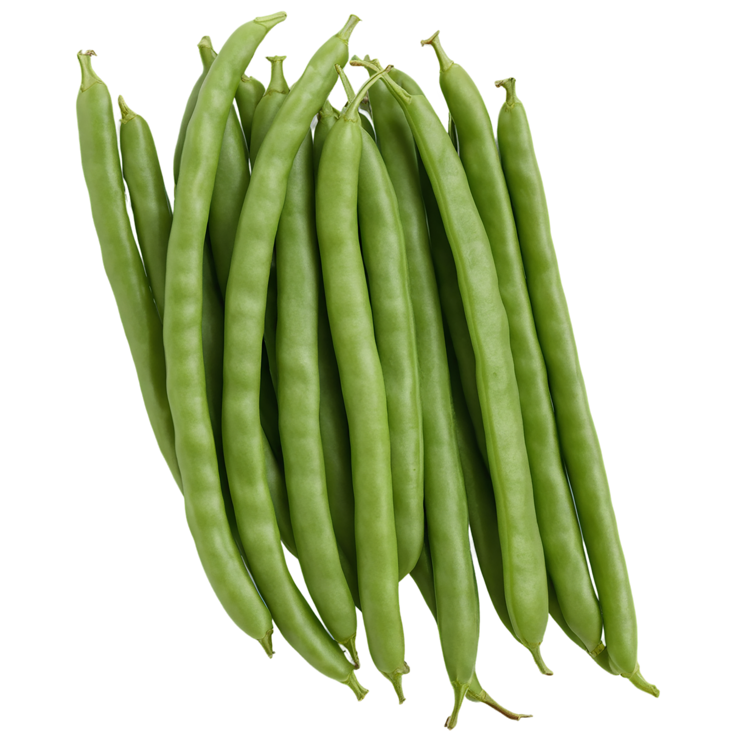 green beans vegetables isolated on transparent background #11482