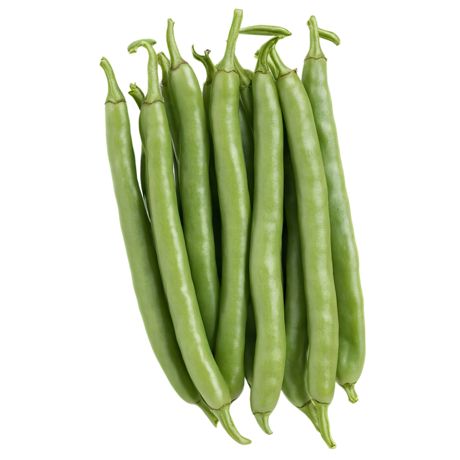 green beans vegetables isolated on transparent background #11483