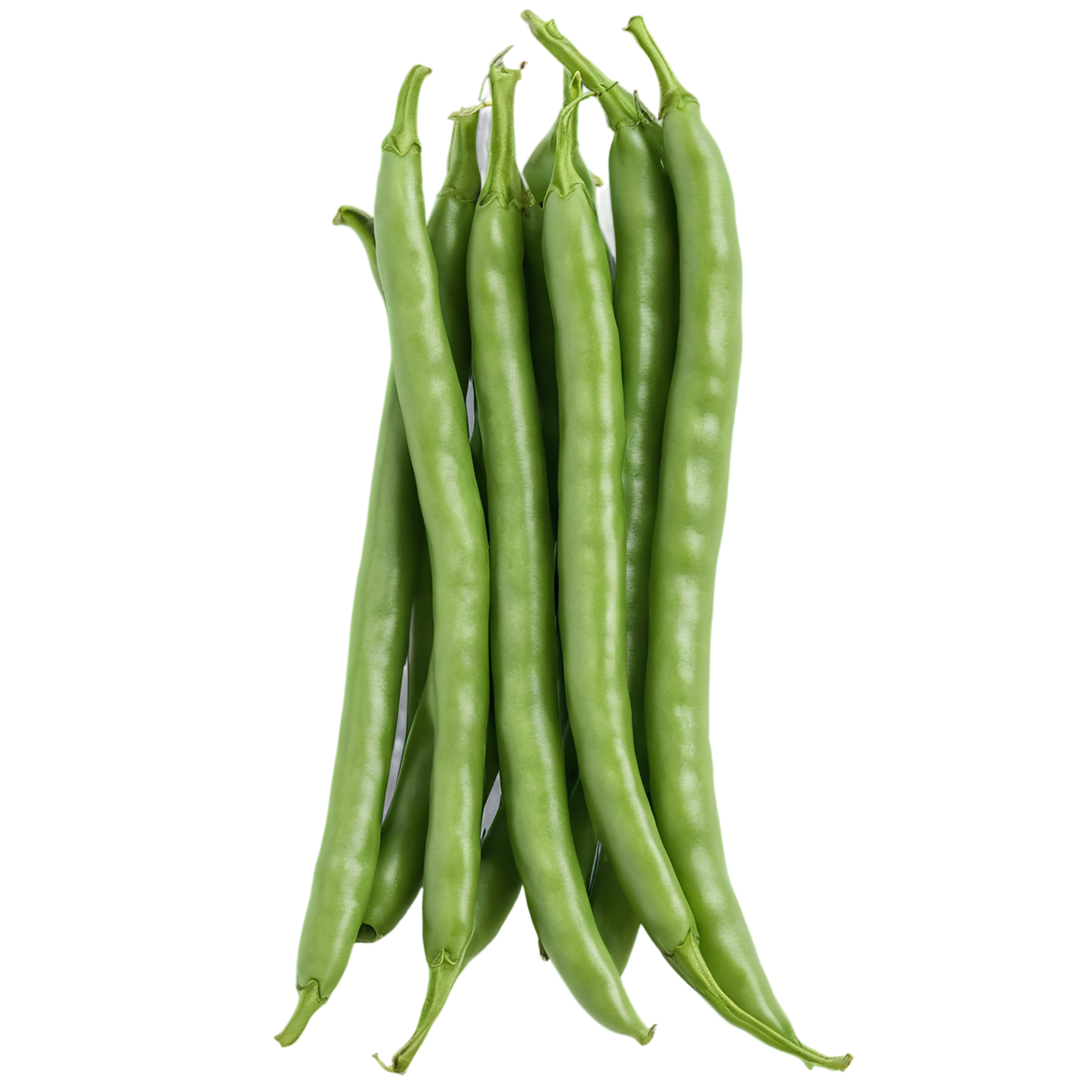 green beans vegetables isolated on transparent background #11485
