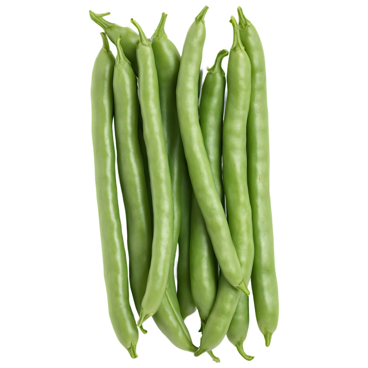 green beans vegetables isolated on transparent background #11498