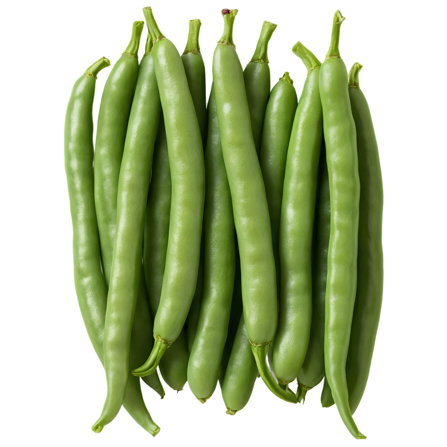green beans vegetables isolated on transparent background #11500