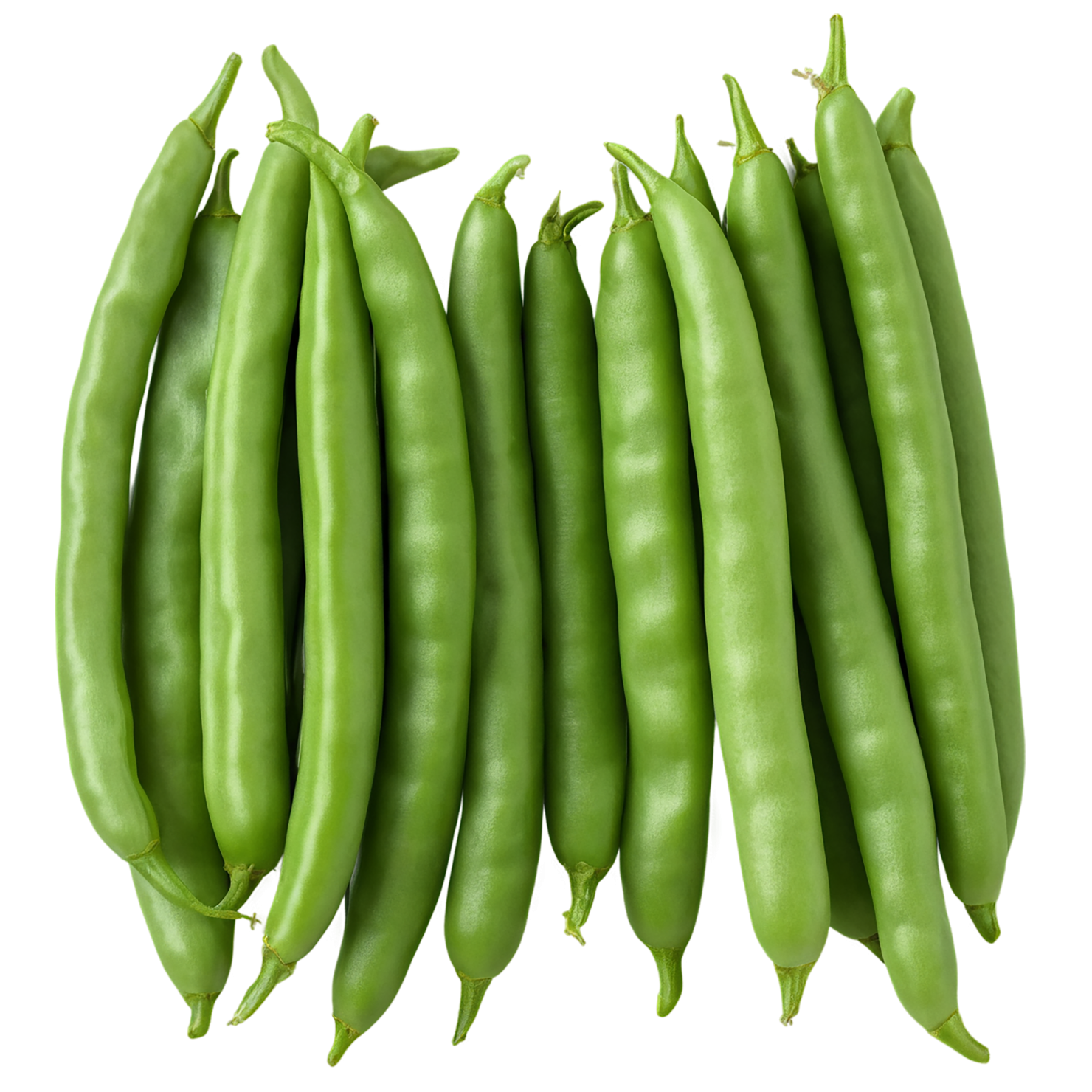green beans vegetables isolated on transparent background #11502