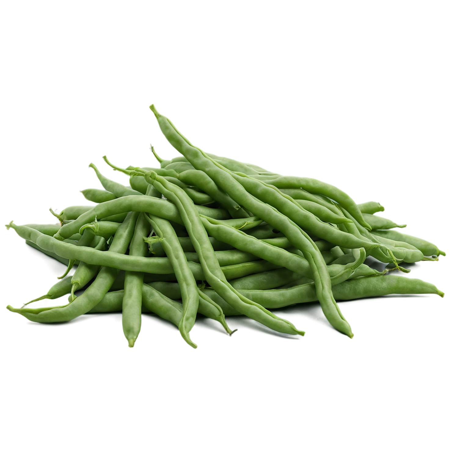 green beans vegetables isolated on transparent background #11504