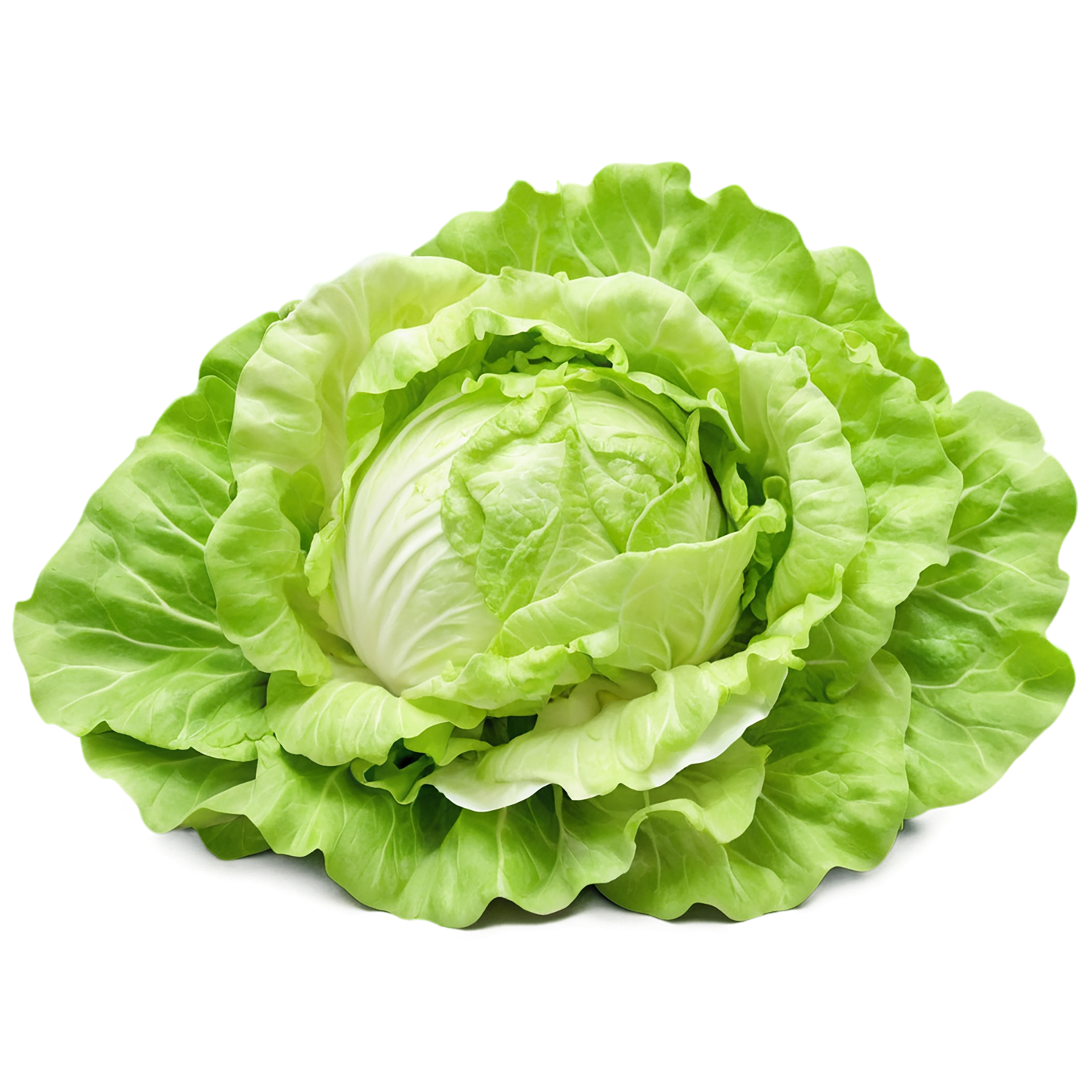 Lettuce vegetables isolated on transparent background #11624