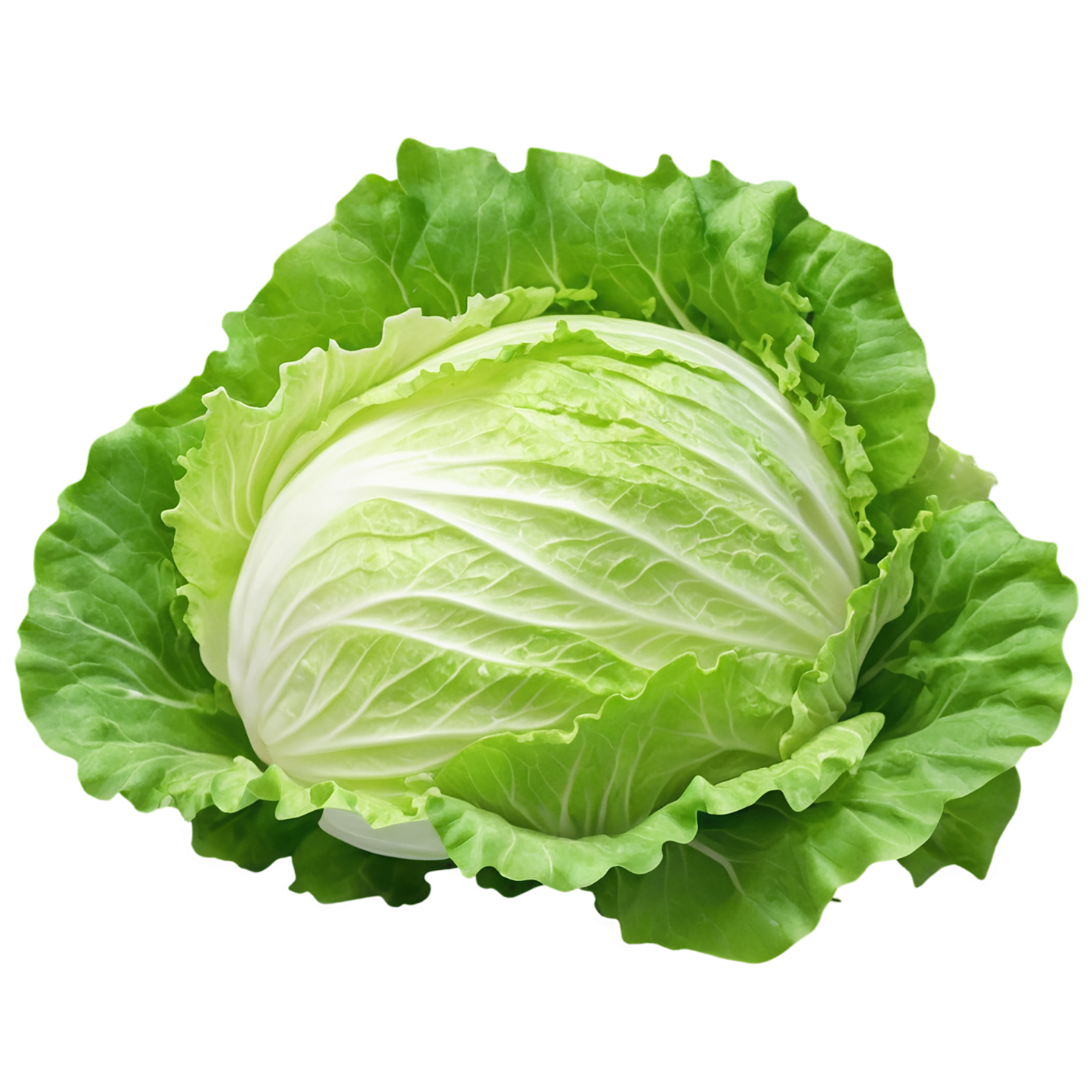 Lettuce vegetables isolated on transparent background #11637