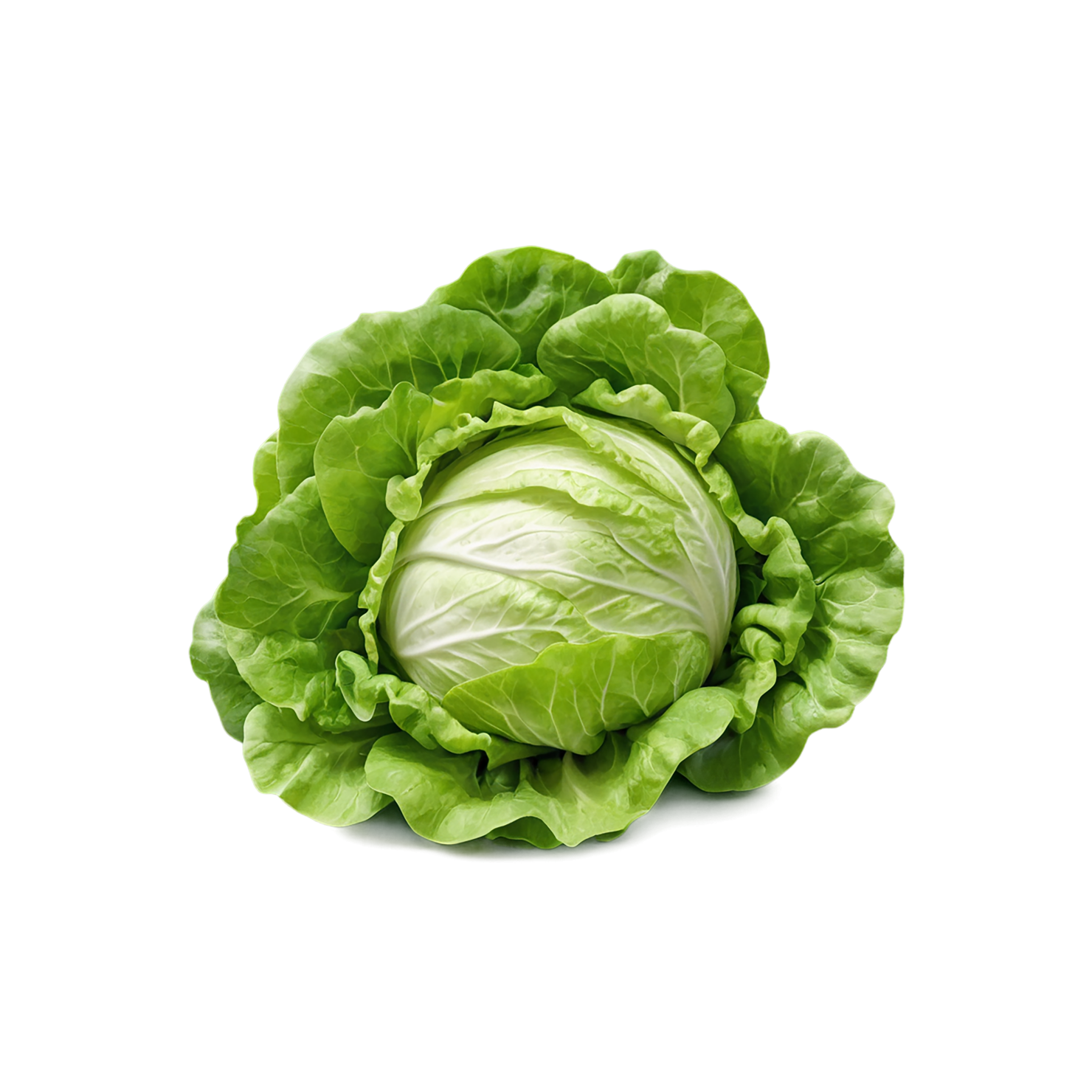 Lettuce vegetables isolated on transparent background #11651
