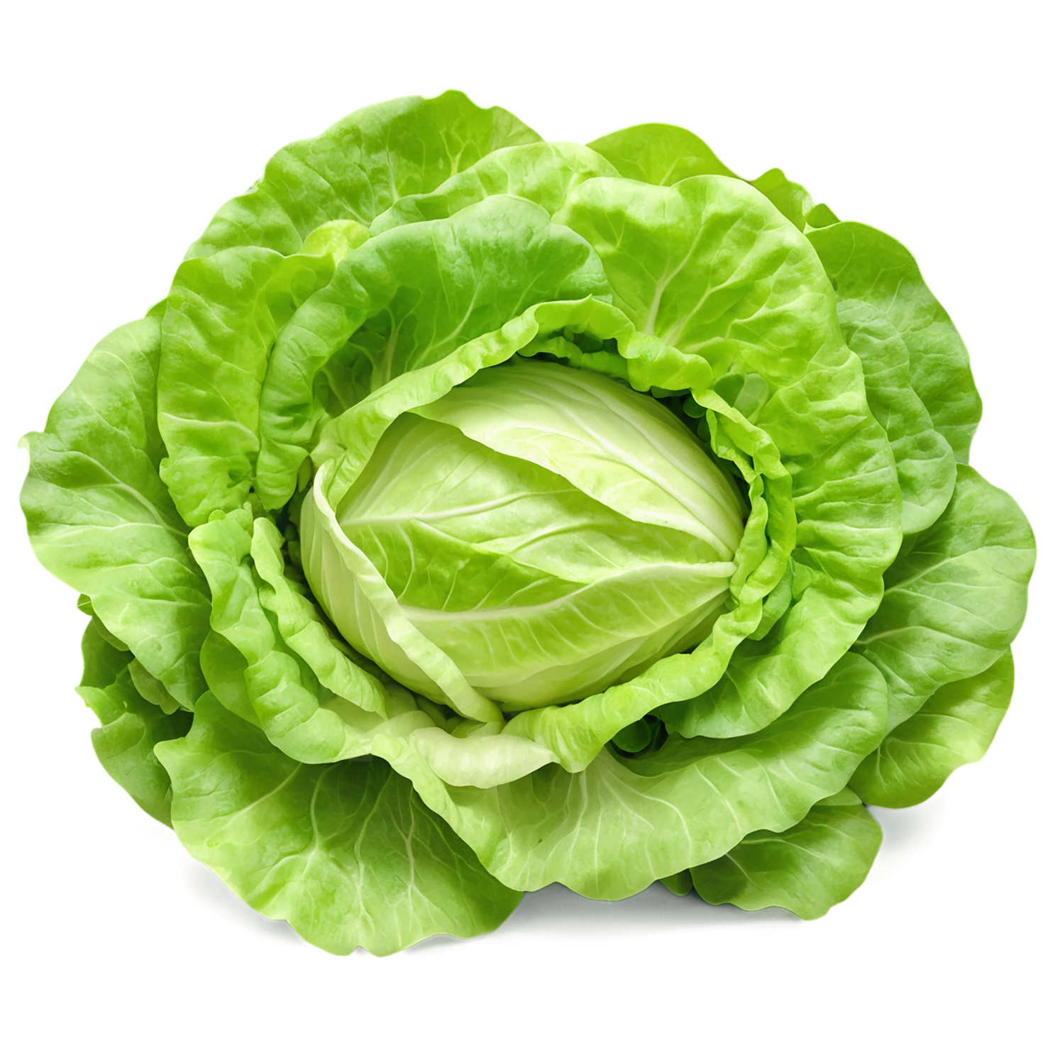 Lettuce vegetables isolated on transparent background #11709
