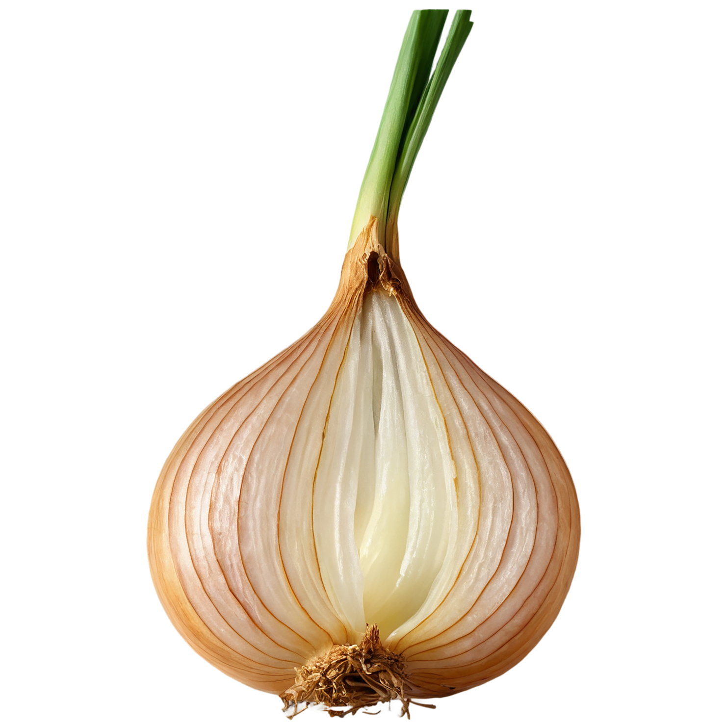Onion vegetables isolated on transparent background #11739
