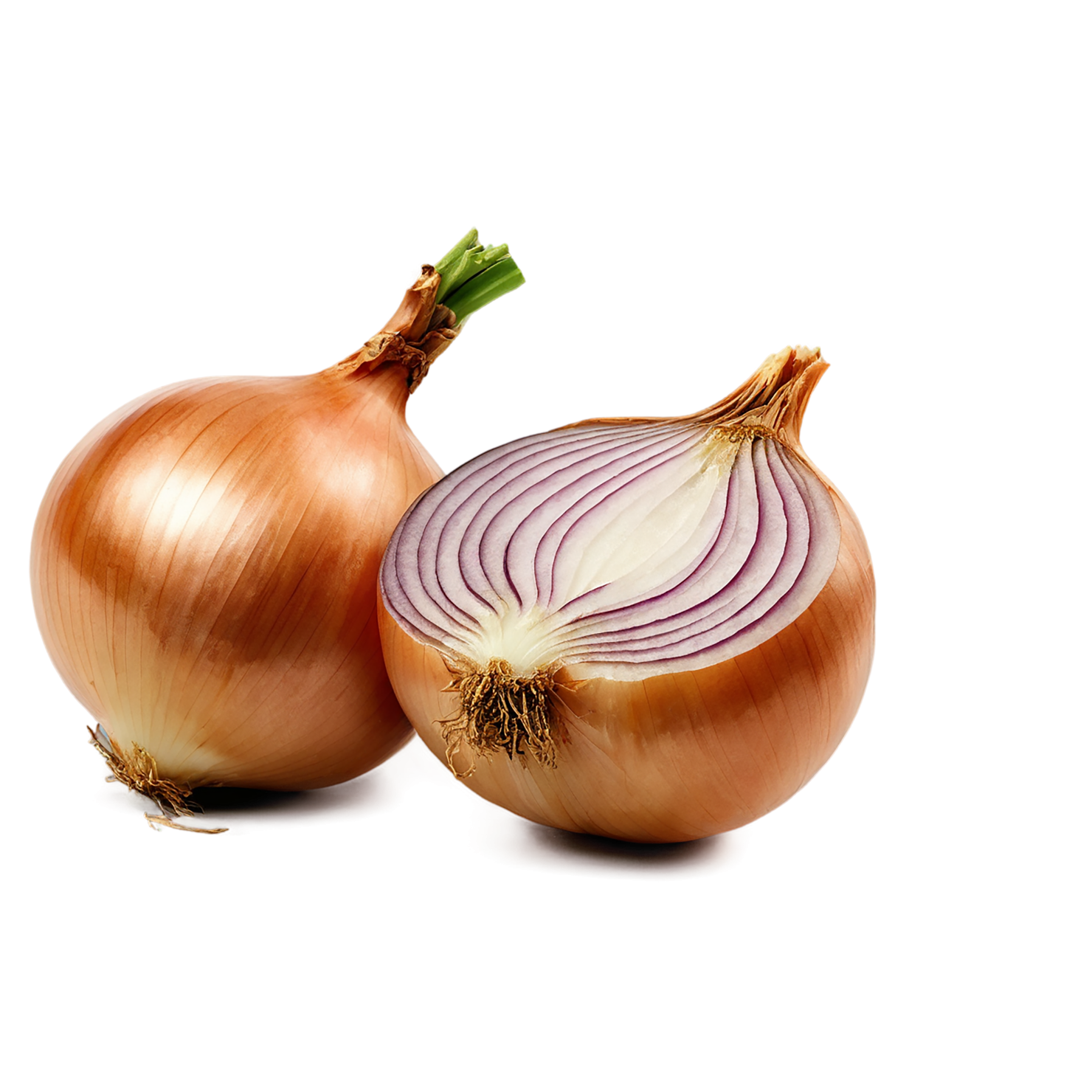 Onion vegetables isolated on transparent background #11761