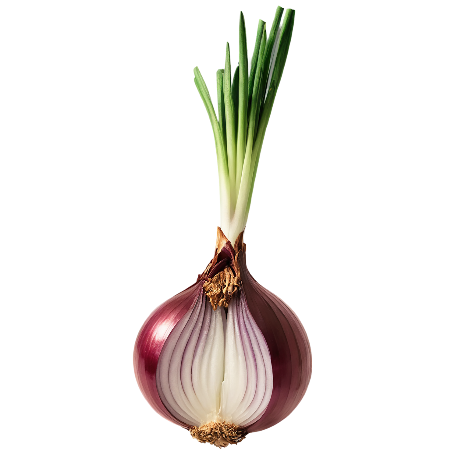 Onion vegetables isolated on transparent background #11763