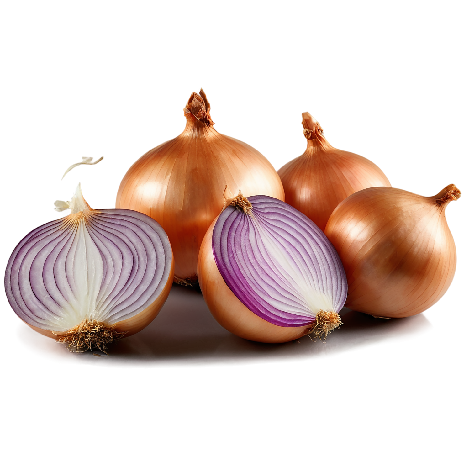 Onion vegetables isolated on transparent background #11780