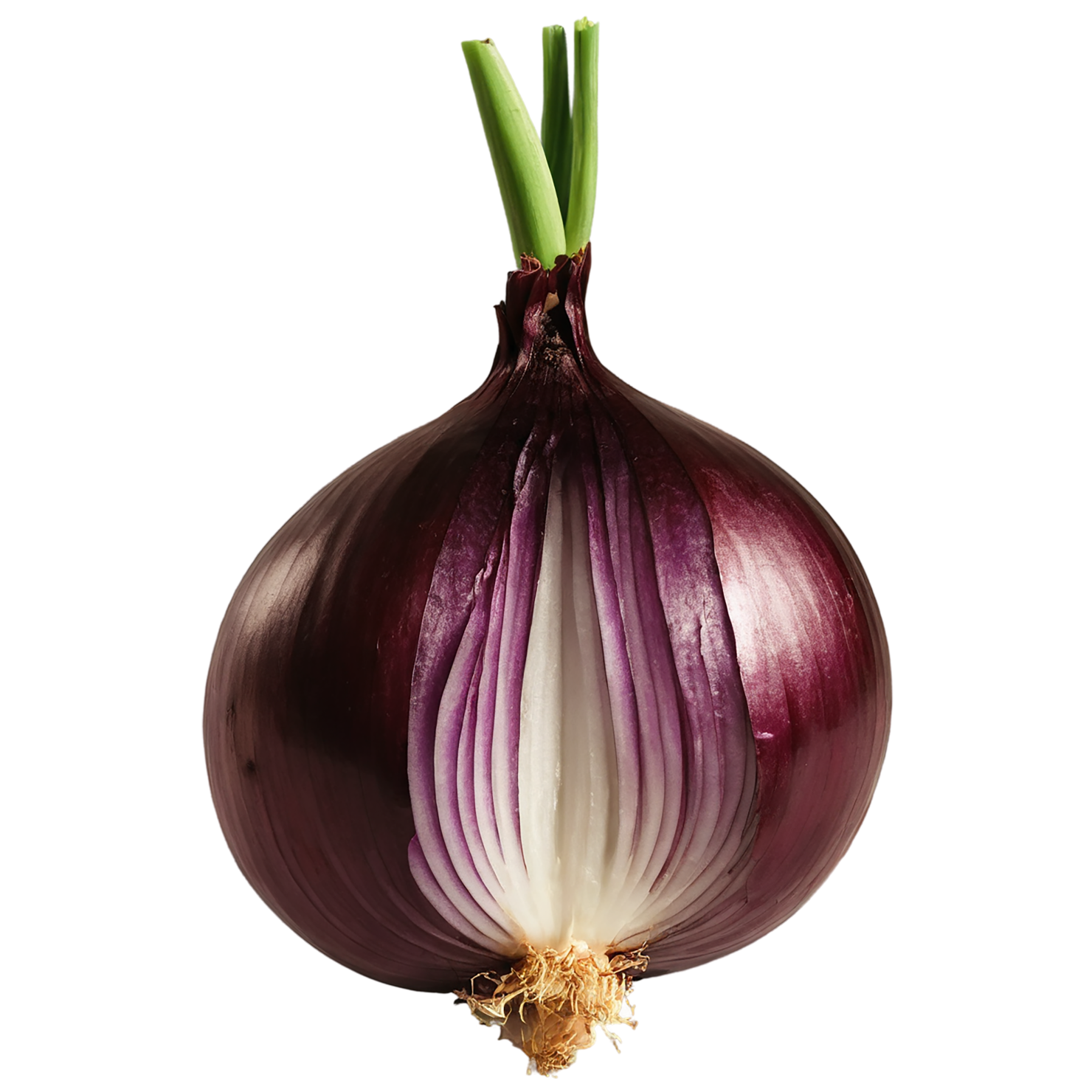 Onion vegetables isolated on transparent background #11796