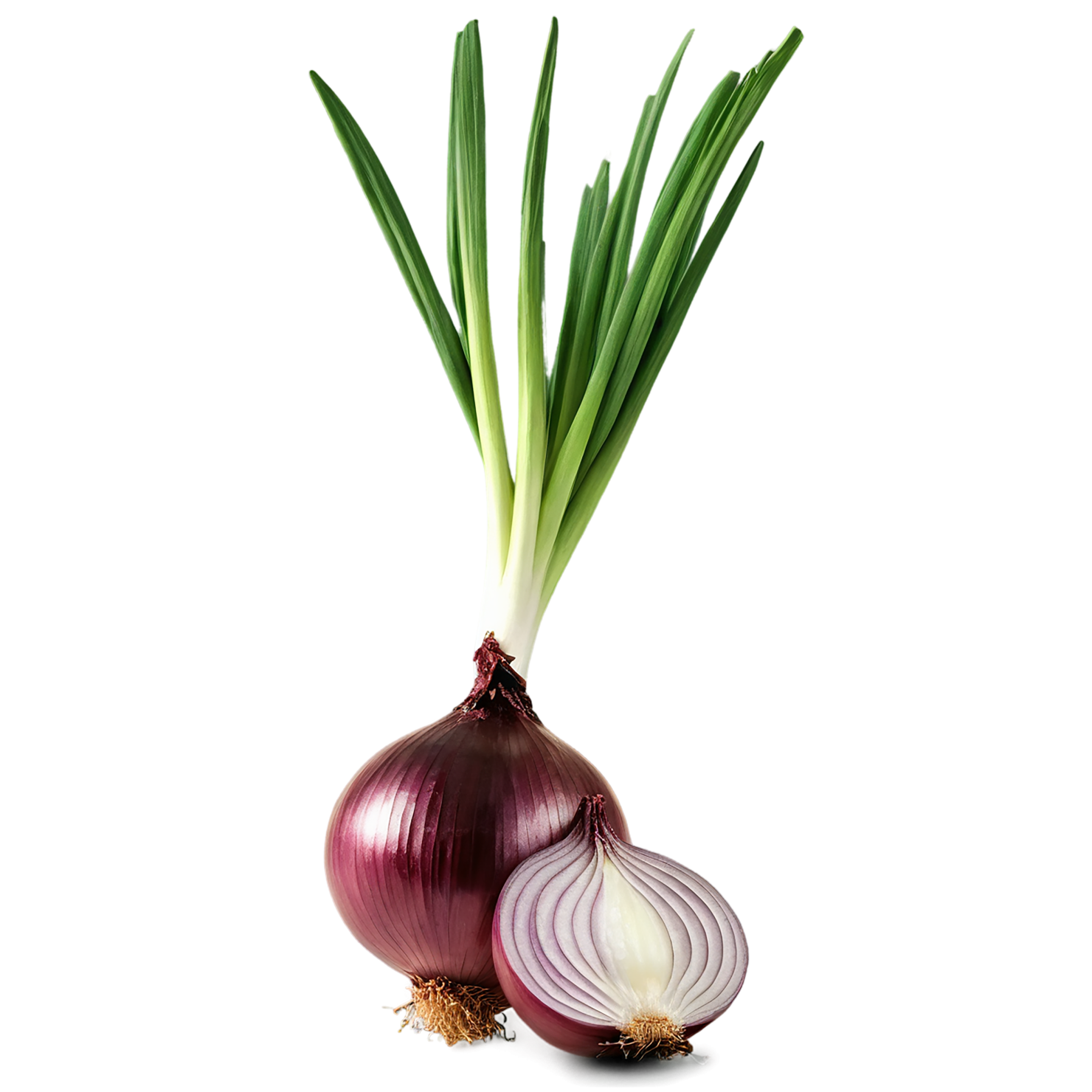 Onion vegetables isolated on transparent background #11803