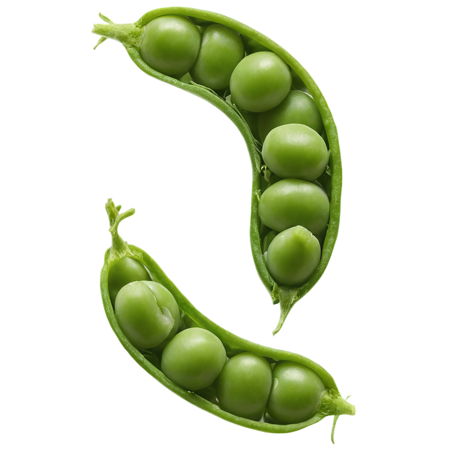 Peas vegetables isolated on transparent background #11808