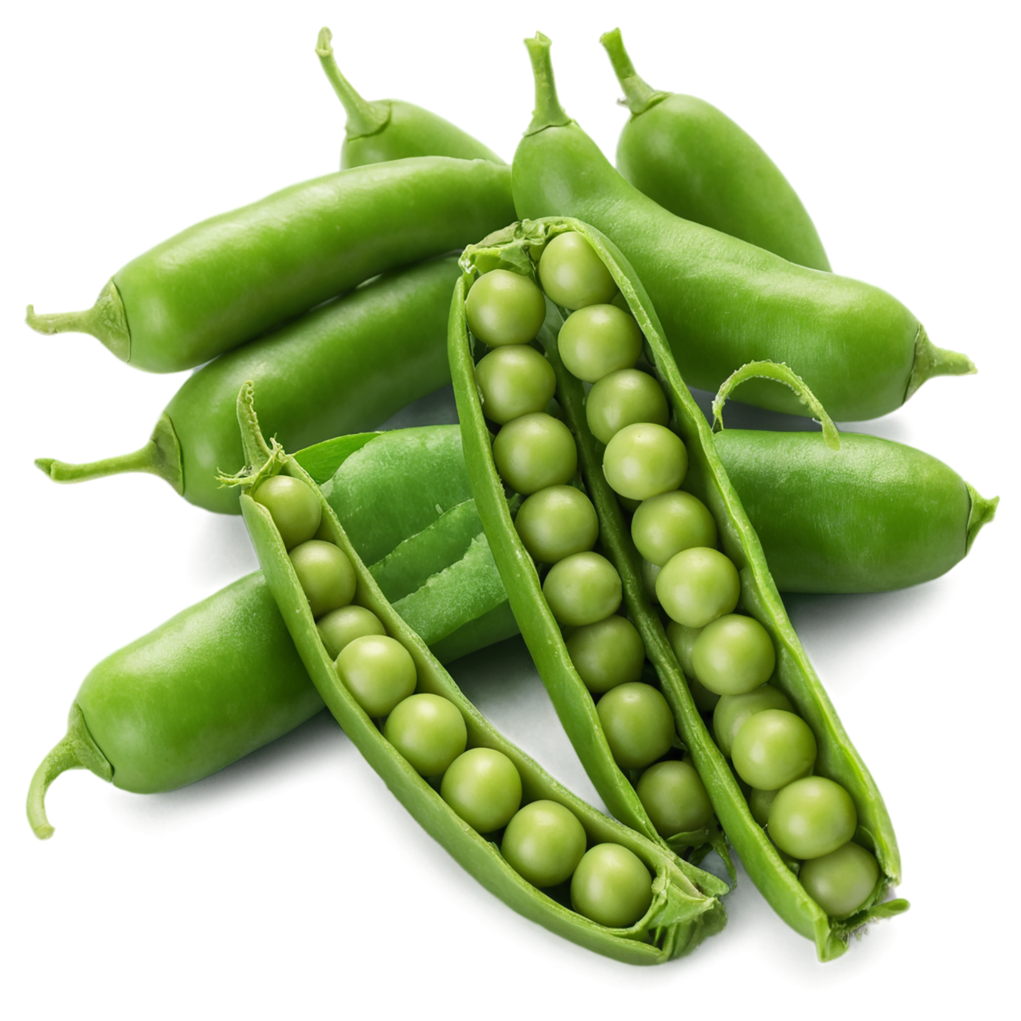 Peas vegetables isolated on transparent background #11812